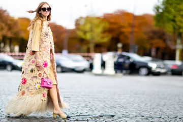 Paris fashion week street style October 2015 Chiara Chanel Photo