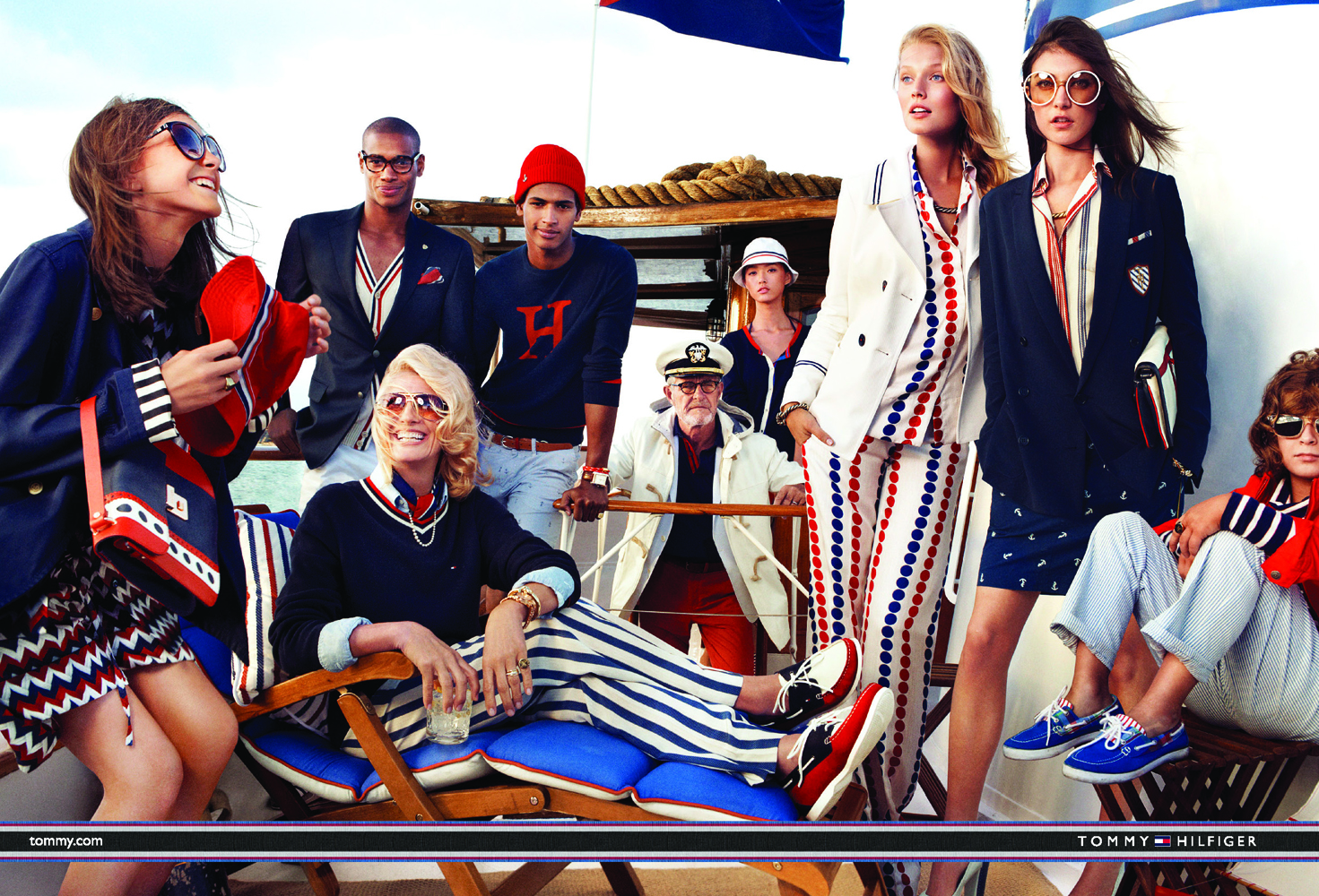 Tommy Hilfiger ad campaign photo