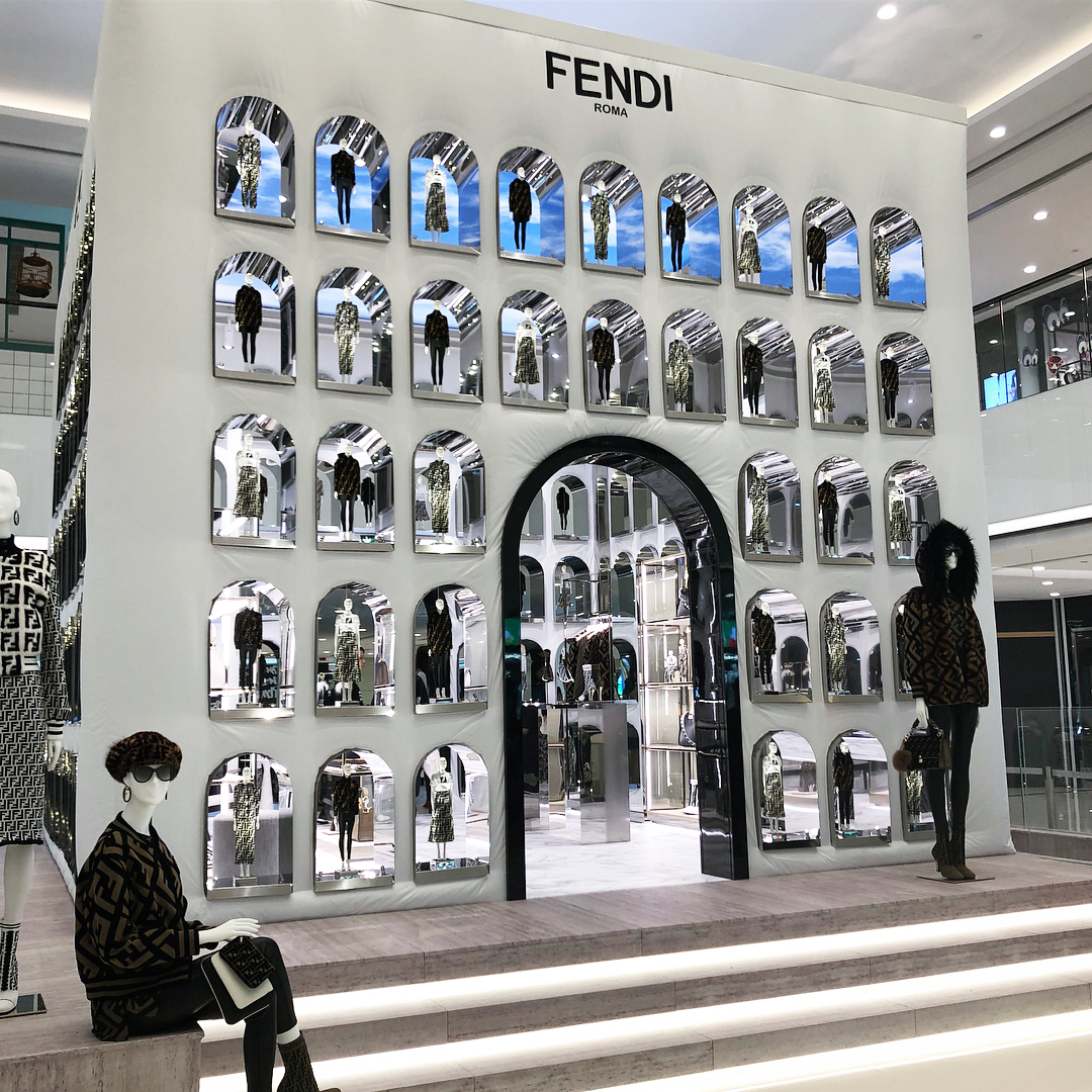 Fendi pop-up store