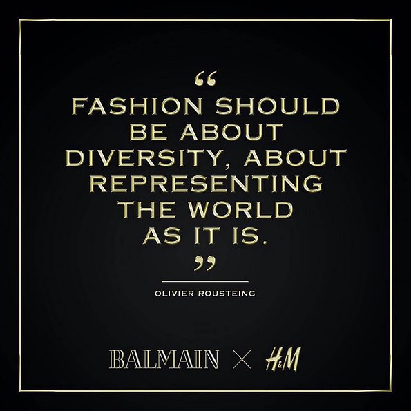 Balmain & H&M | Ad Campaign - The Impression