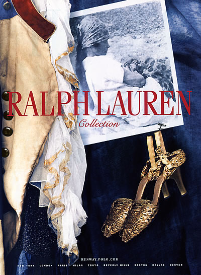 Ralph Lauren Collection Spring 2006 Advertisement
