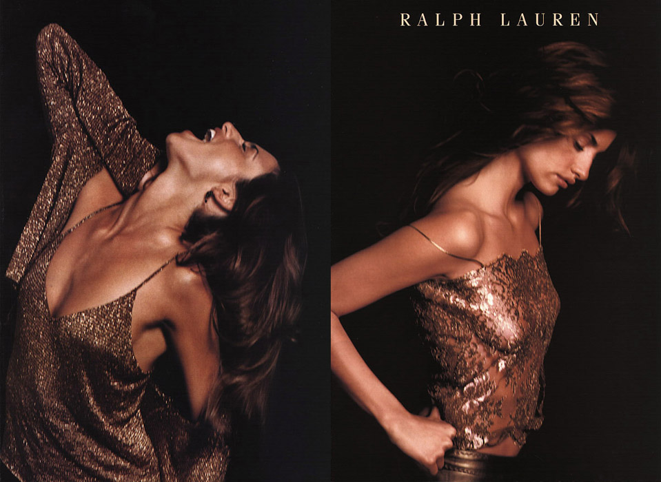 Ralph Lauren Penelope Cruz Advertisement Fall 2000