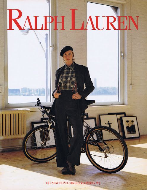 Ralph Lauren Fall 1993 Advertisement kim Nye