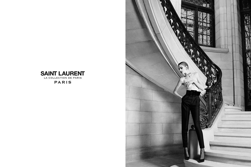 The Impression Saint Laurent Hedi Slimane Ad Campaign la Collection De Paris 18
