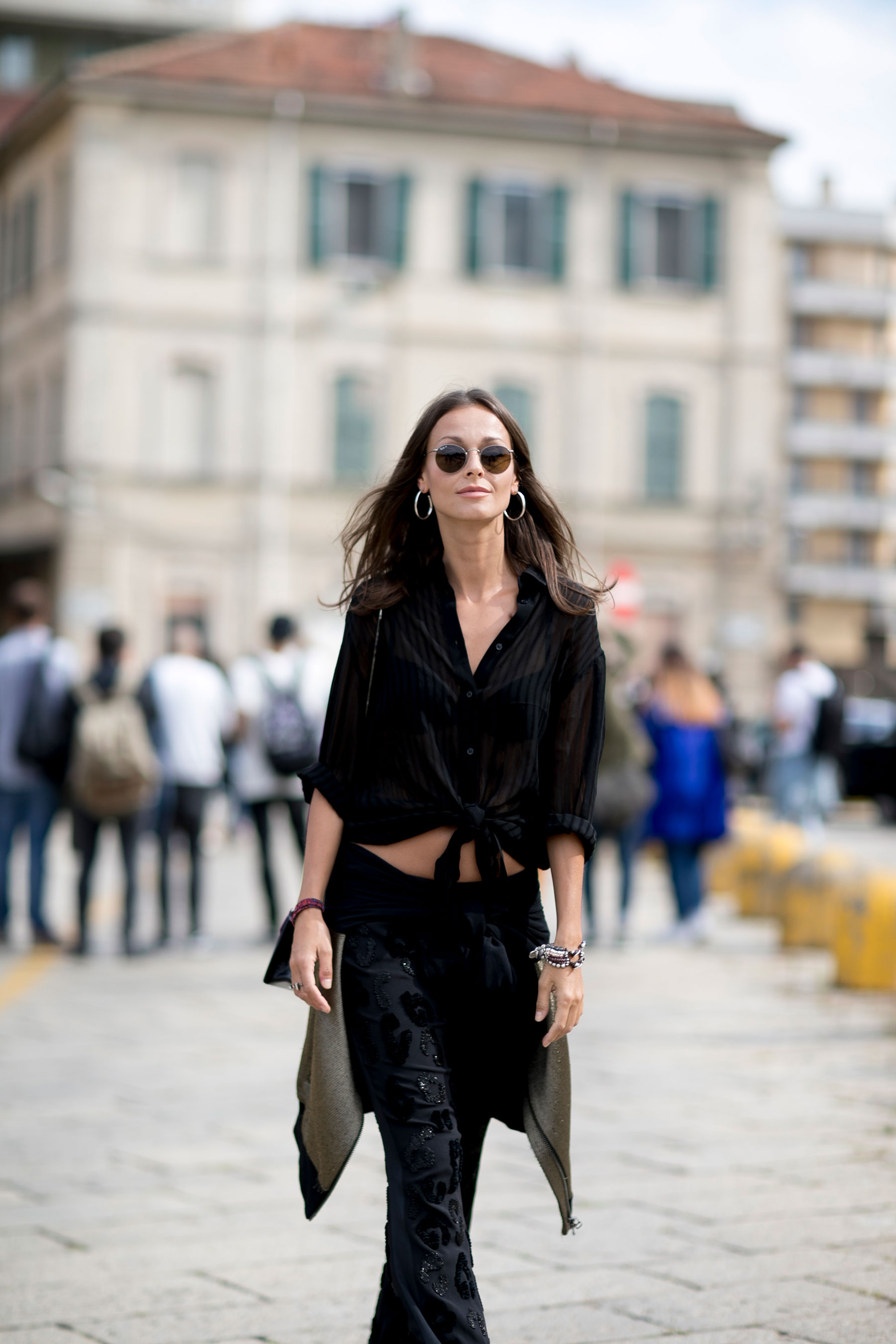 Milan Fashion Week Street Style | Spring 2017 Day 1 - The Impression