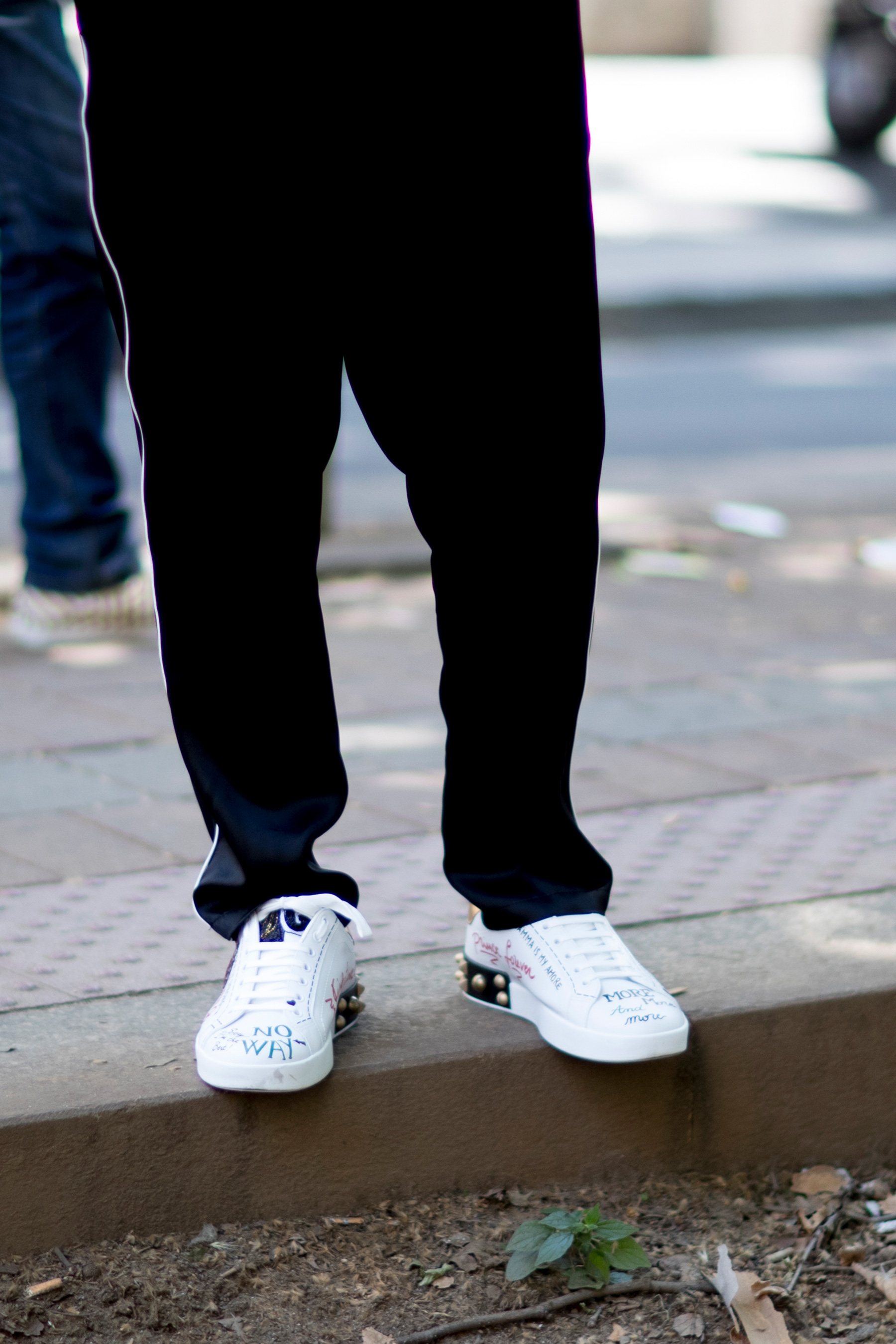 Milan Fashion Week Men's Street Style Spring 2018 Day 1