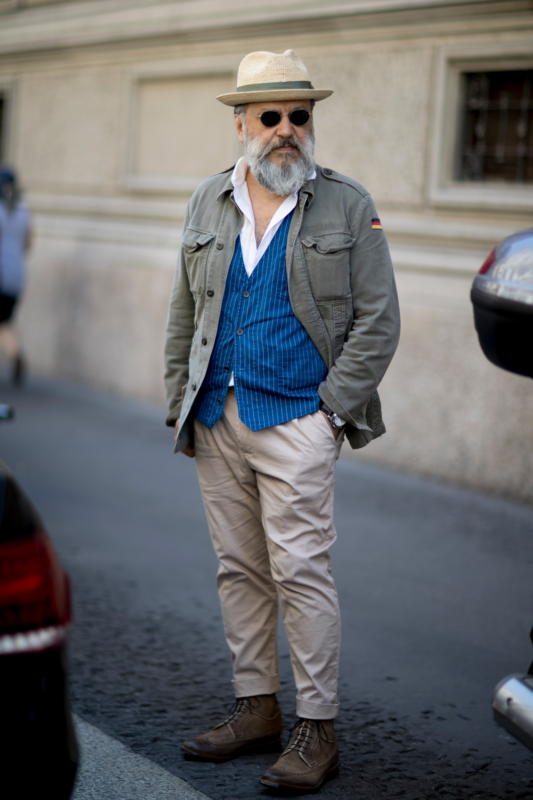 Milan Fashion Week Men's Street Style Spring 2018 Day 2 - The Impression