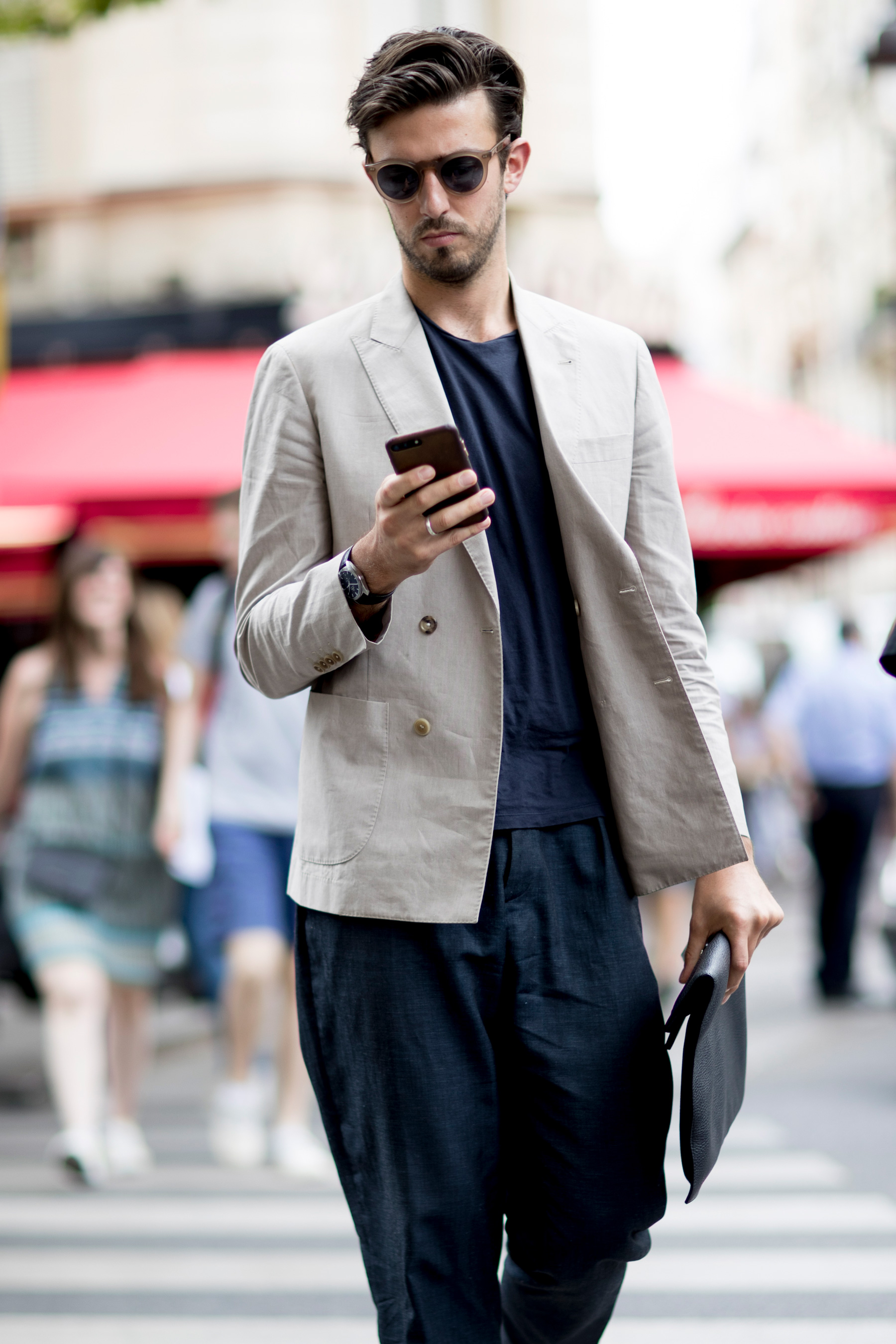 Paris Fashion Week Mens Street Style Spring 2018 Day 4 The Impression 