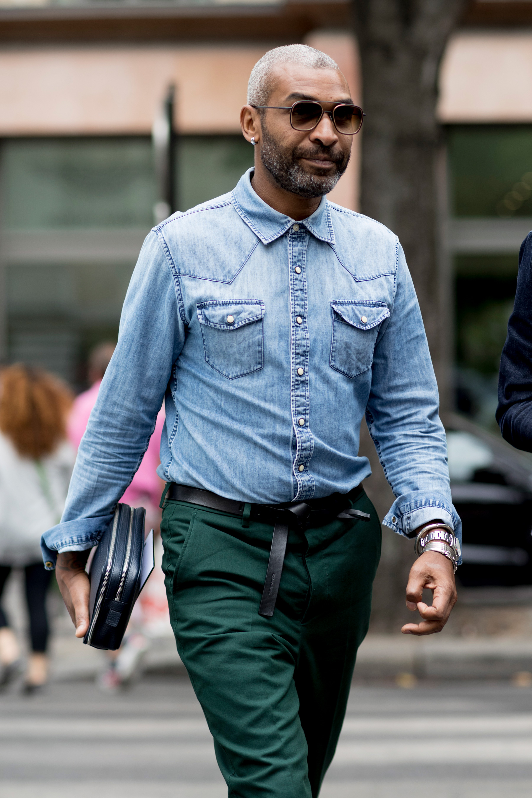 Paris Fashion Week Men's Street Style Spring 2018 Day 4 - The Impression
