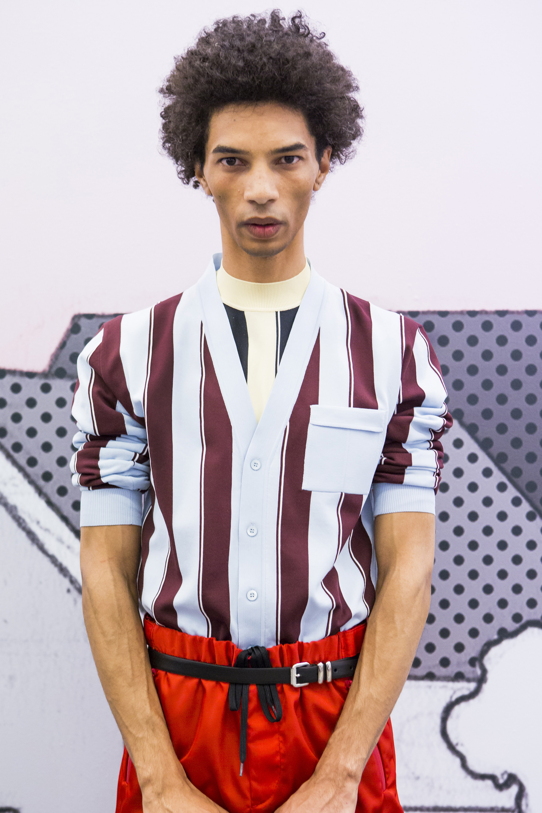 Prada Spring 2018 Mens Fashion Show Backstage - The Impression