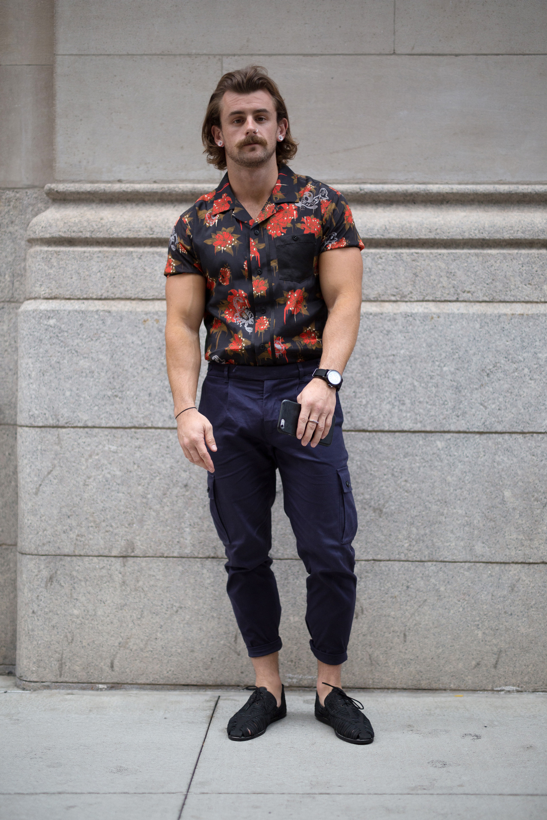 New York Fashion Week Men's Street Style Spring 2018 Day 1