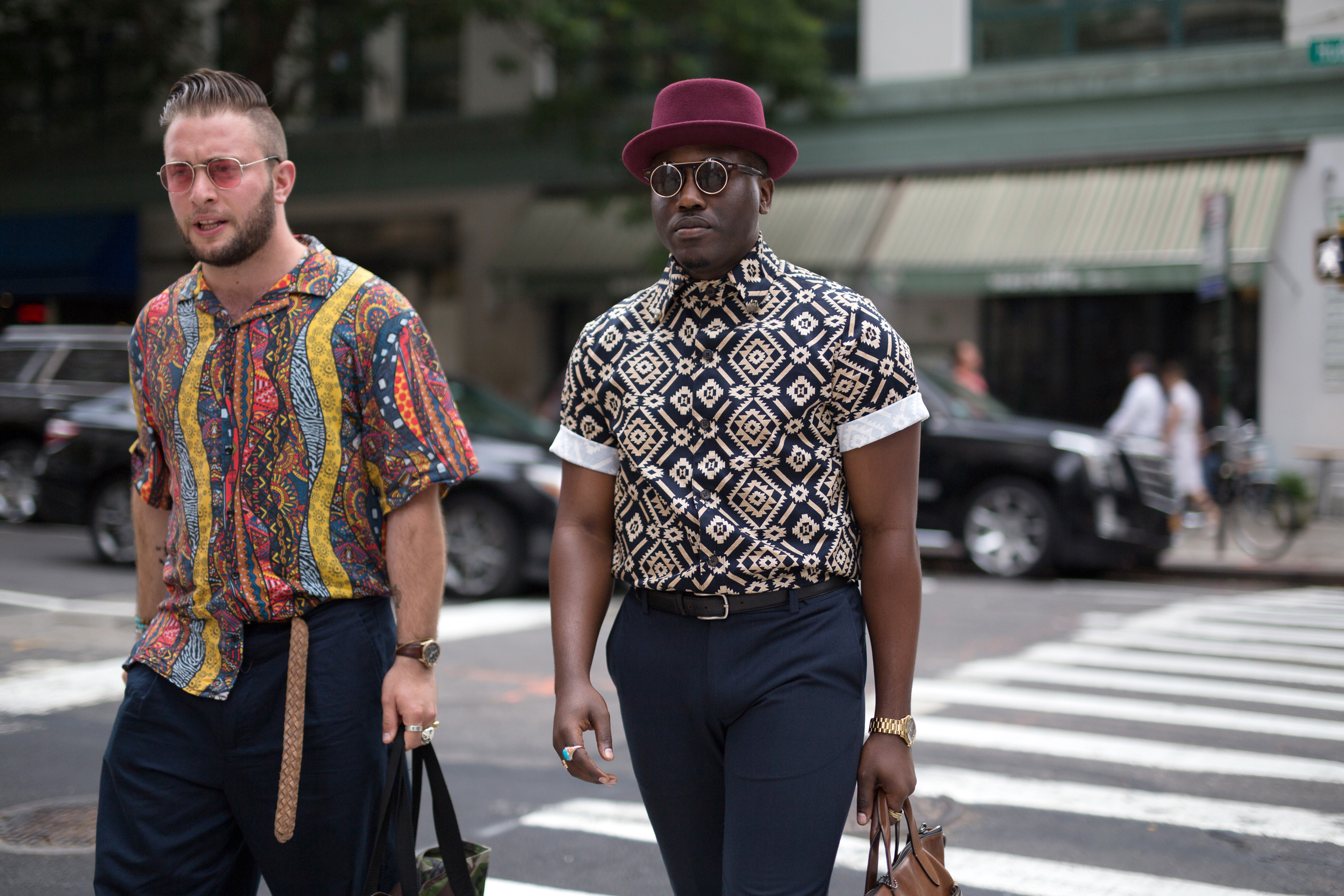 New York Fashion Week Men's Street Style Spring 2018 Day 2