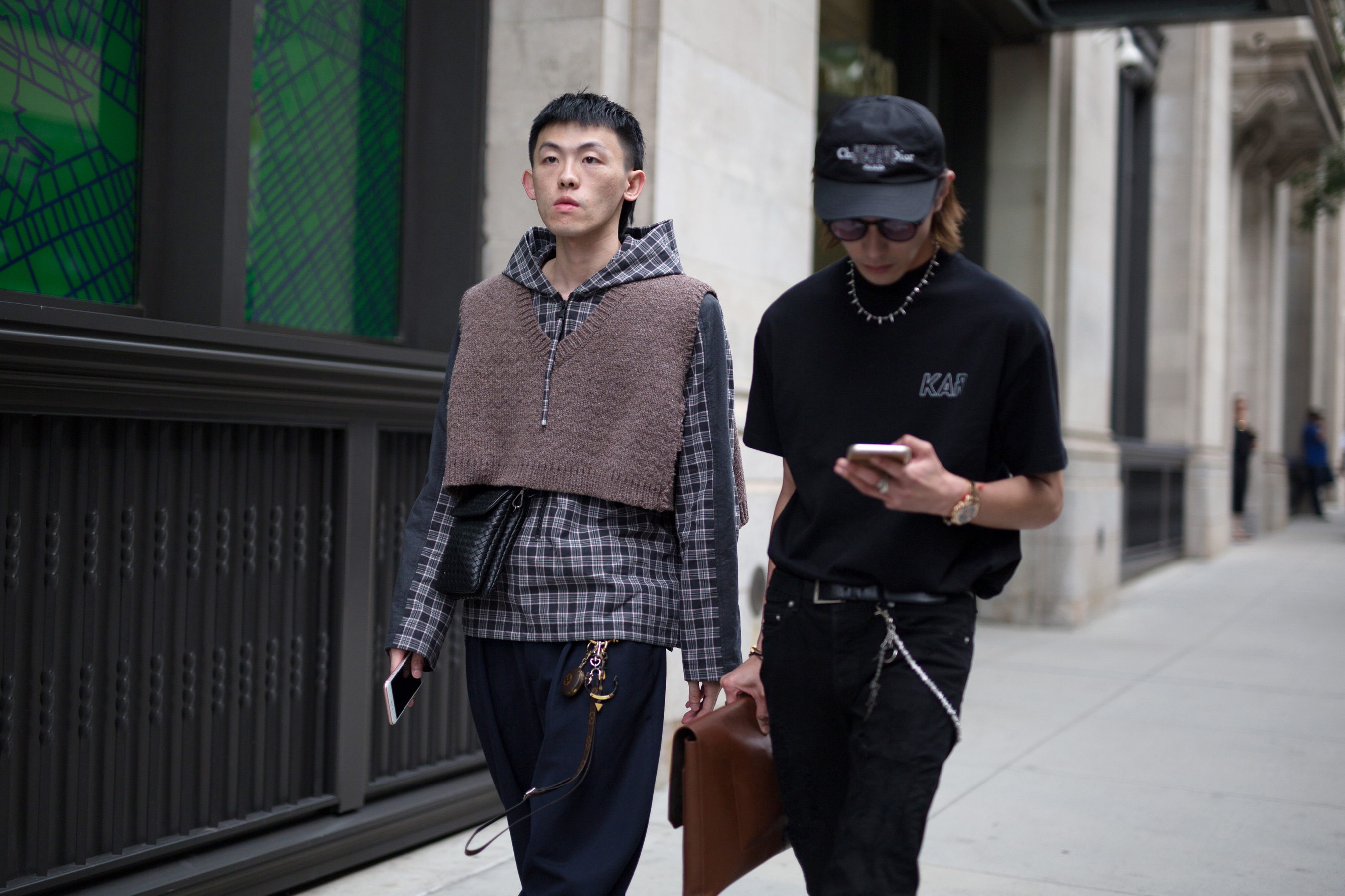 New York Fashion Week Men's Street Style Spring 2018 Day 2