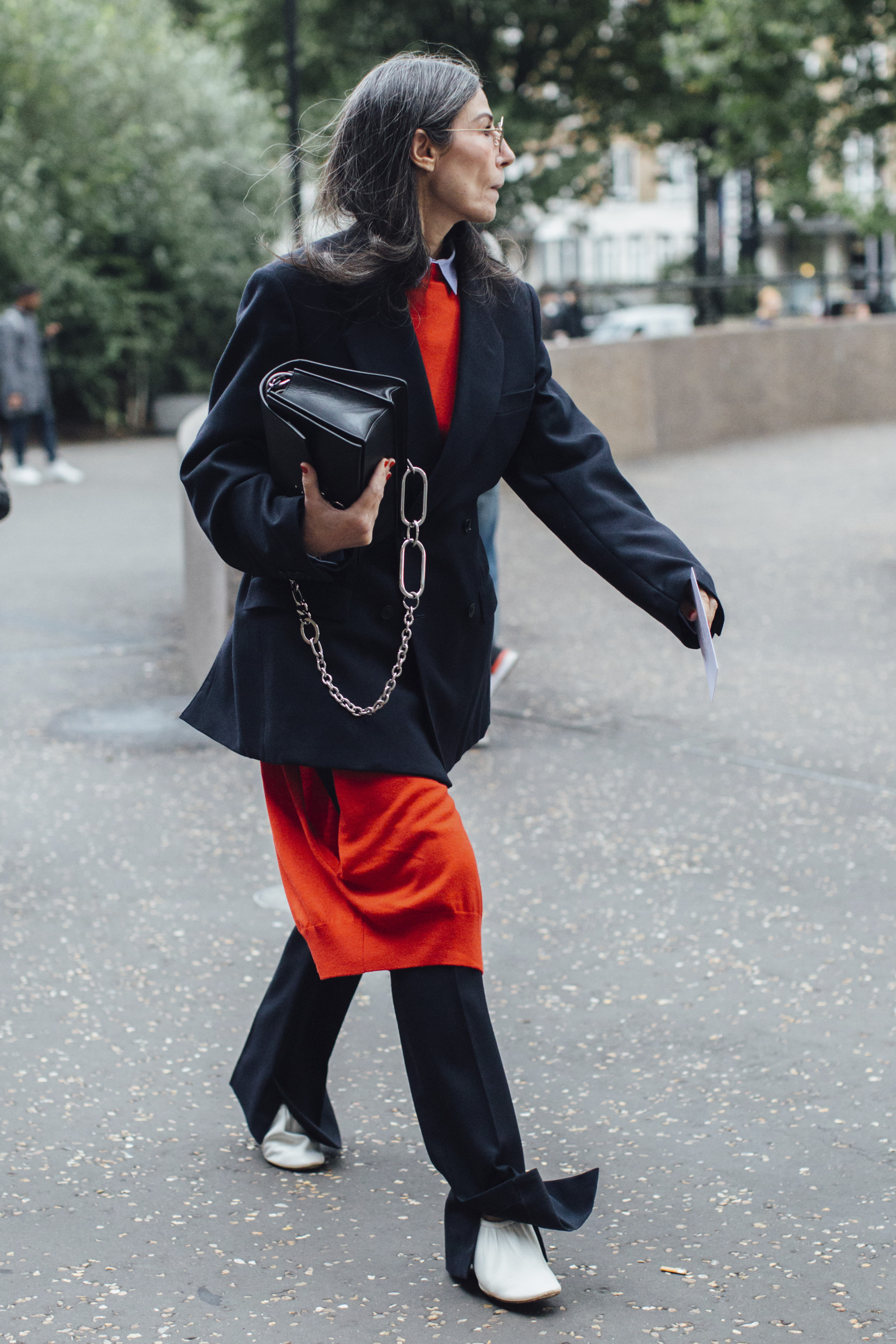 London Fashion Week Street Style Spring 2018 Day 4 - The Impression