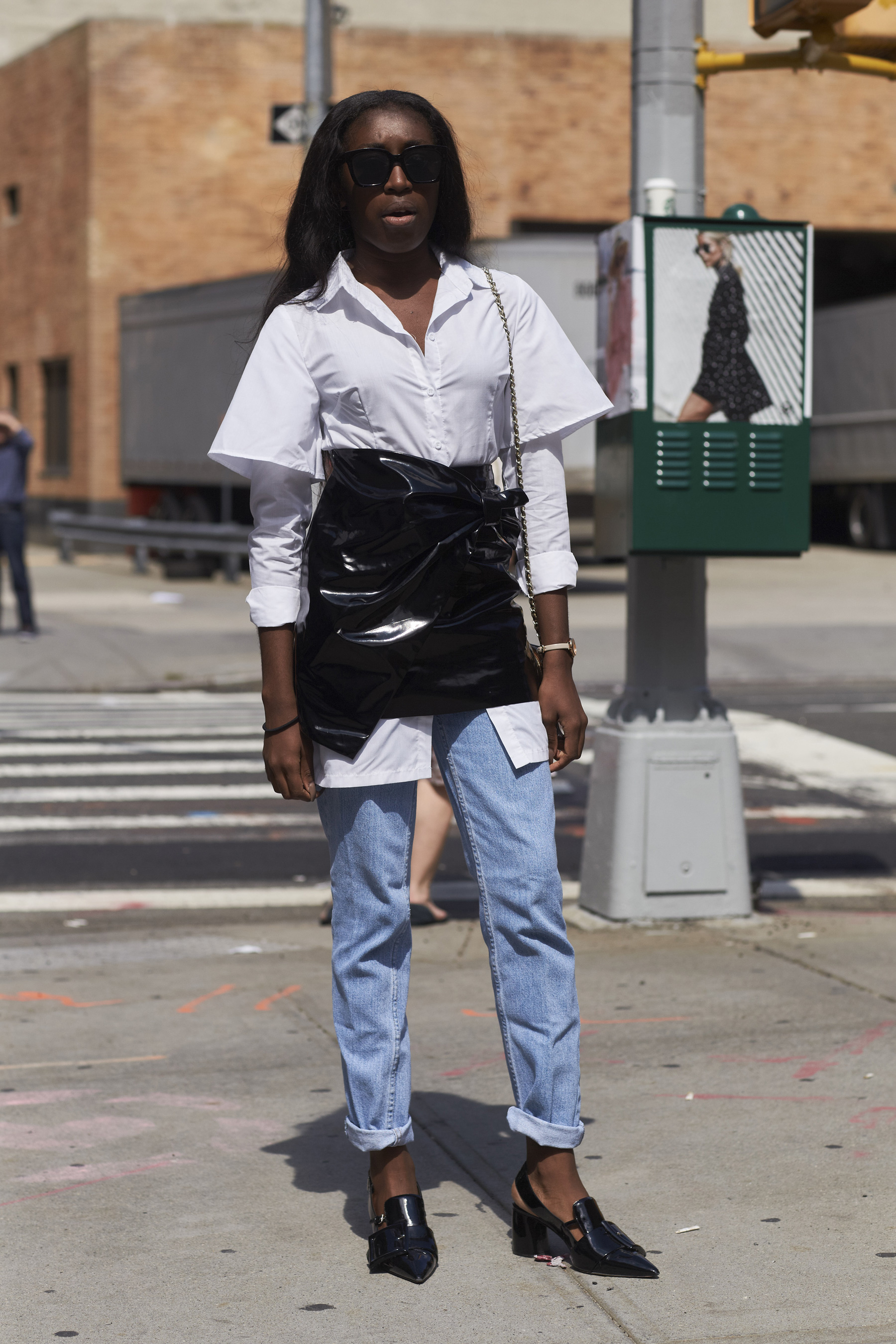 New York Fashion Week Street Style Spring 2018 Day 2 Cont.
