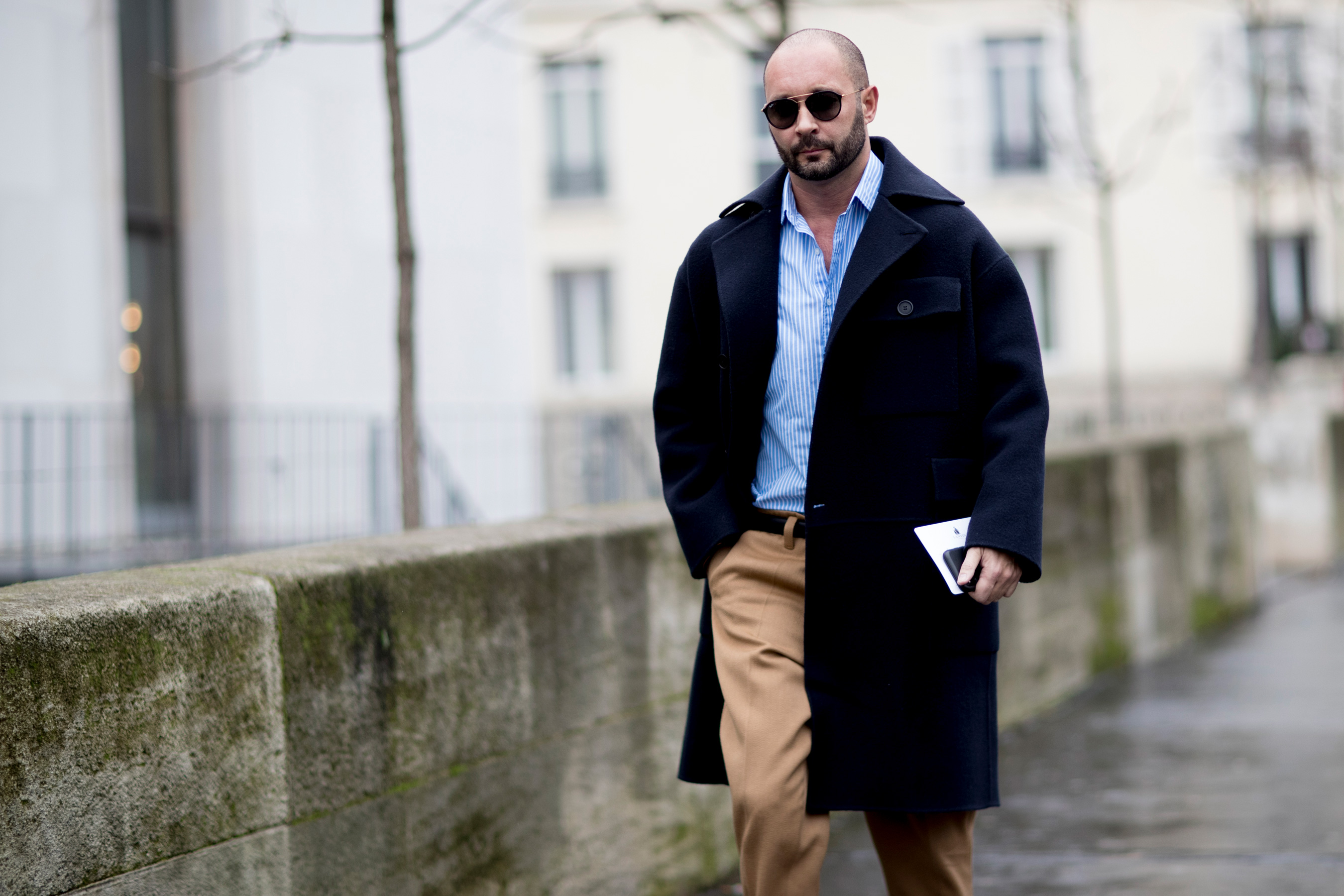 Paris Fashion Week Men's Street Style Fall 2018 Day 5 - The Impression