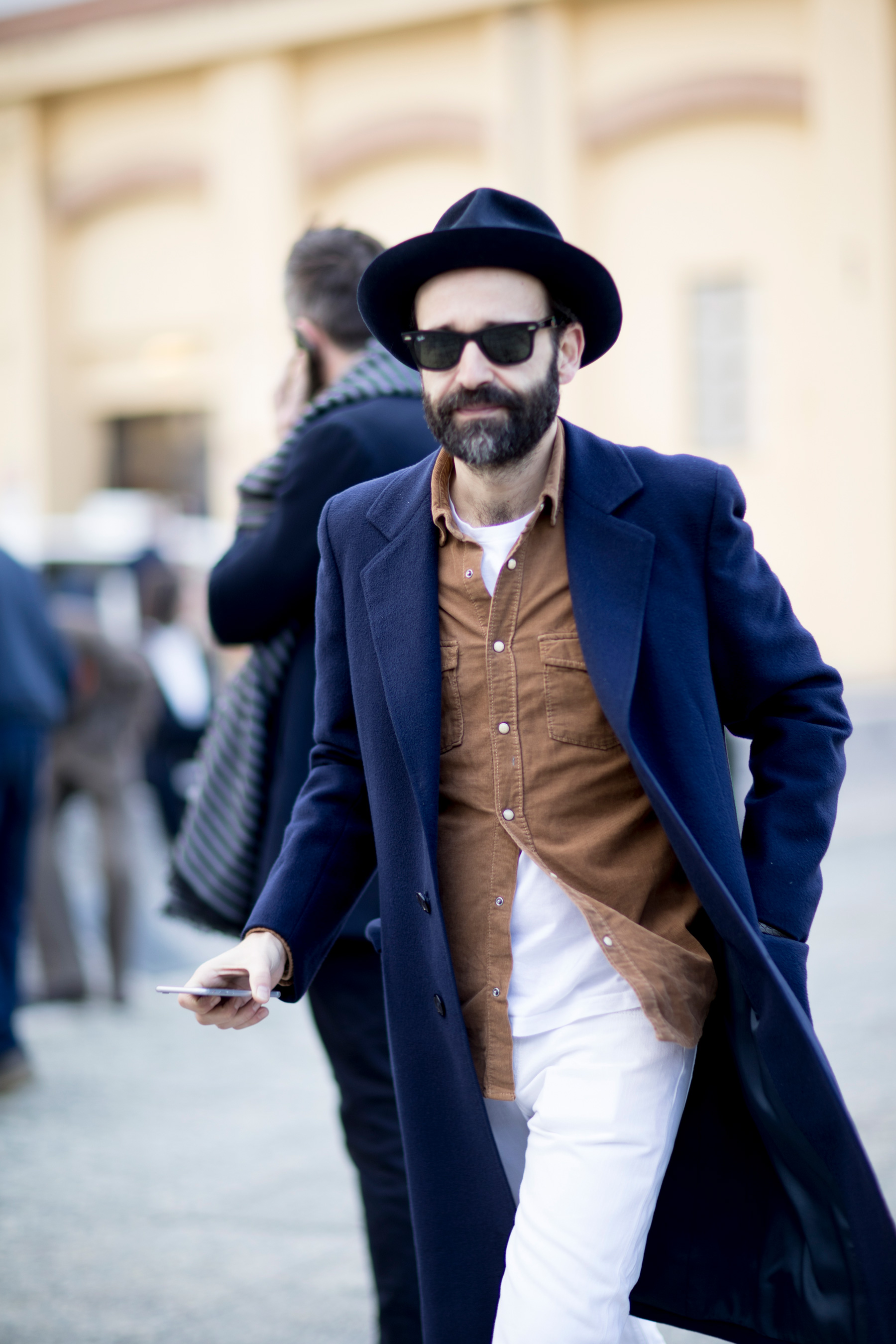 Firenze Pitti Uomo Fashion Week Men's Street Style Fall 2018 Day 2