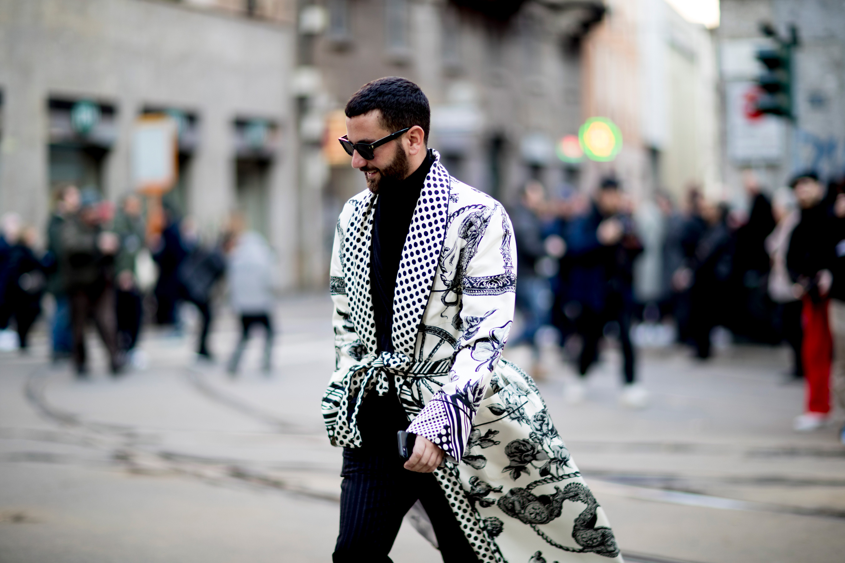 Milan Fashion Week Men's Street Style Fall 2018 Day 1 - The Impression