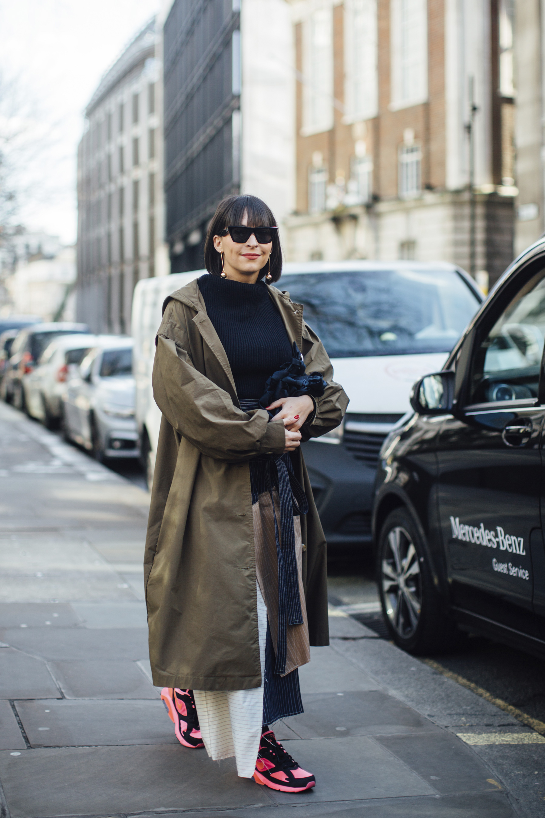 London Fashion Week Street Style Fall 2018 Day 2 - The Impression