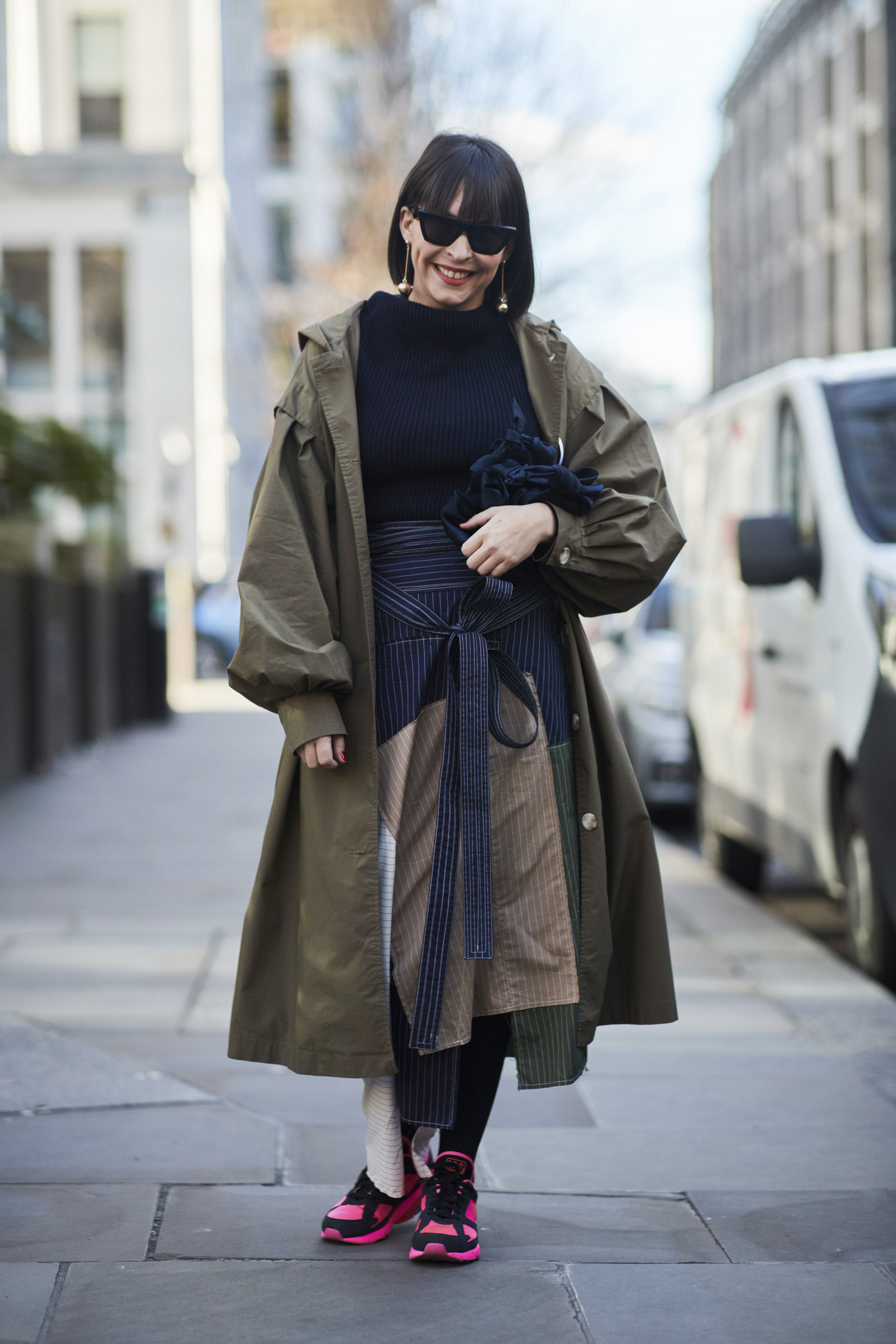 London Fashion Week Street Style Fall 2018 Day 2 Cont.