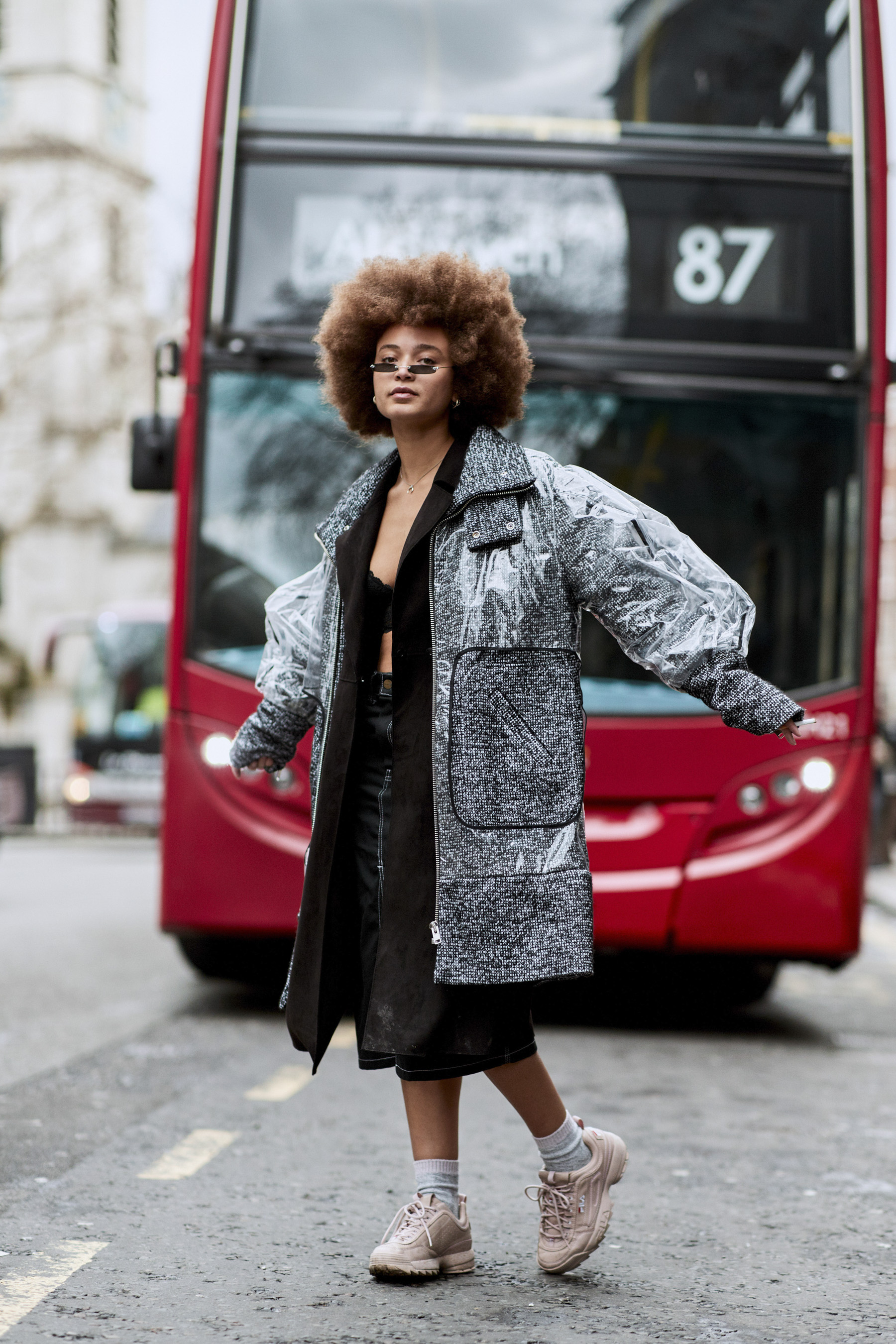 London Fashion Week Street Style Fall 2018 Day 5 Cont.