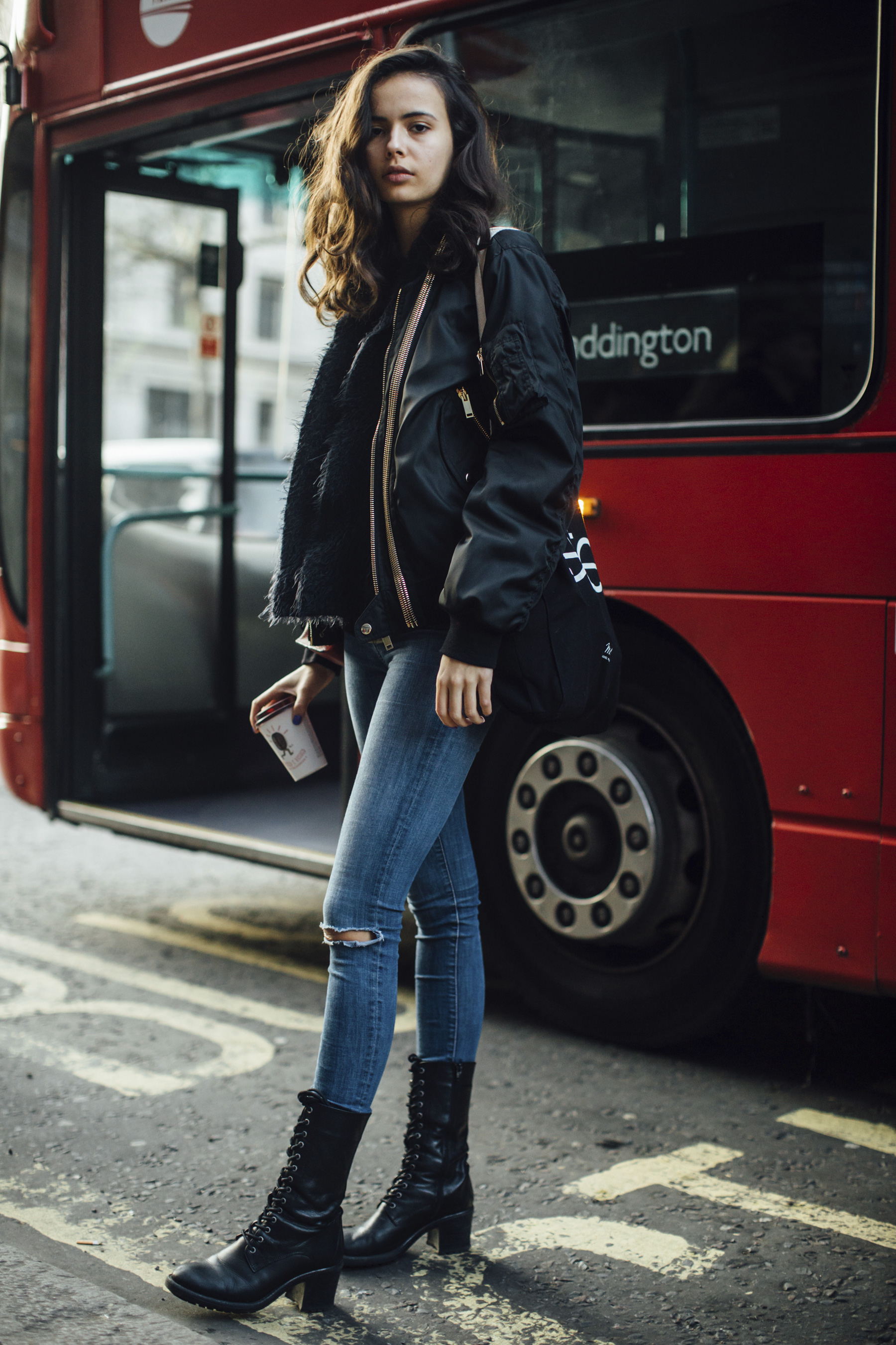 London Fashion Week Street Style Fall 2018 Day 1 - The Impression