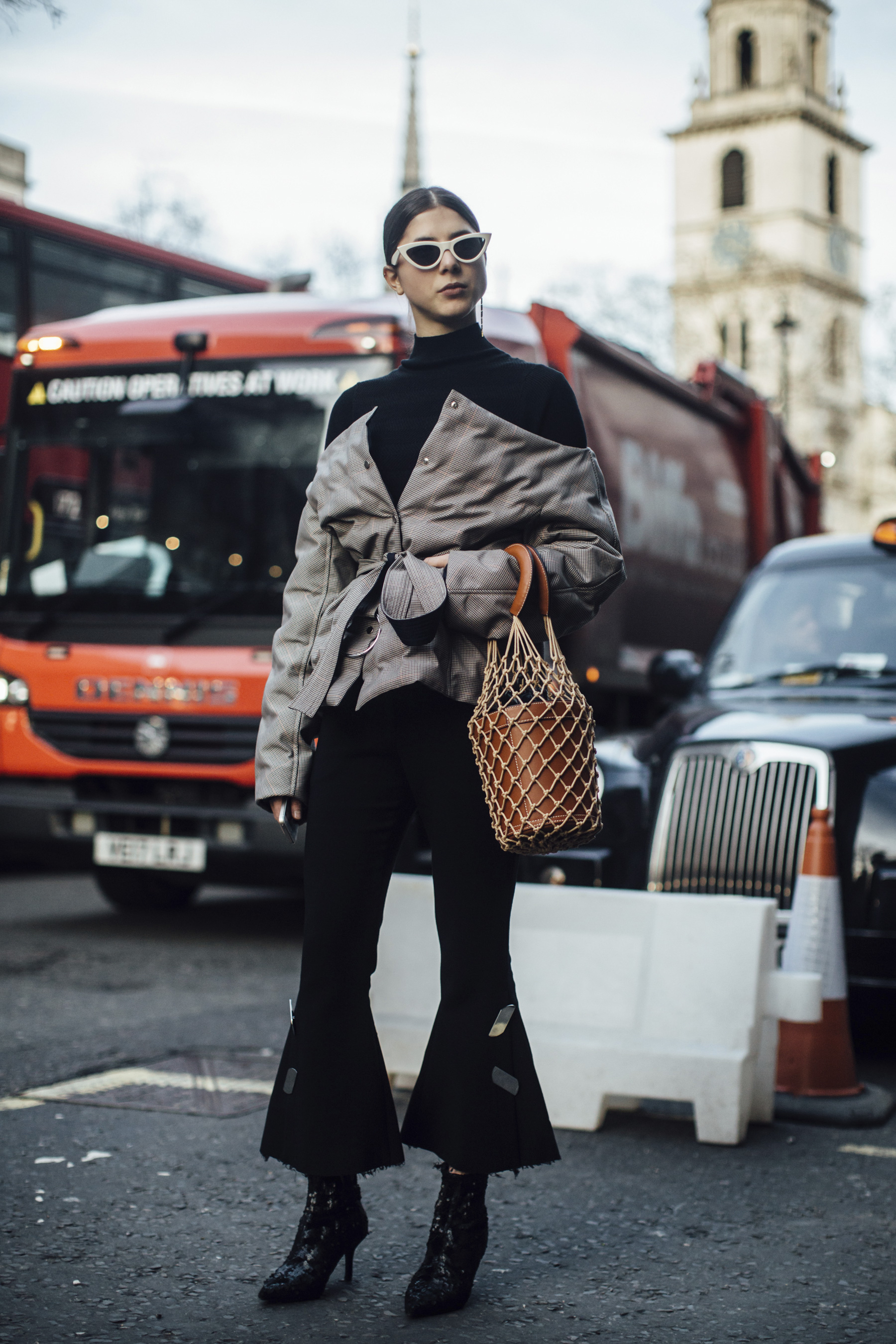 London Fashion Week Street Style Fall 2018 Day 1 - The Impression