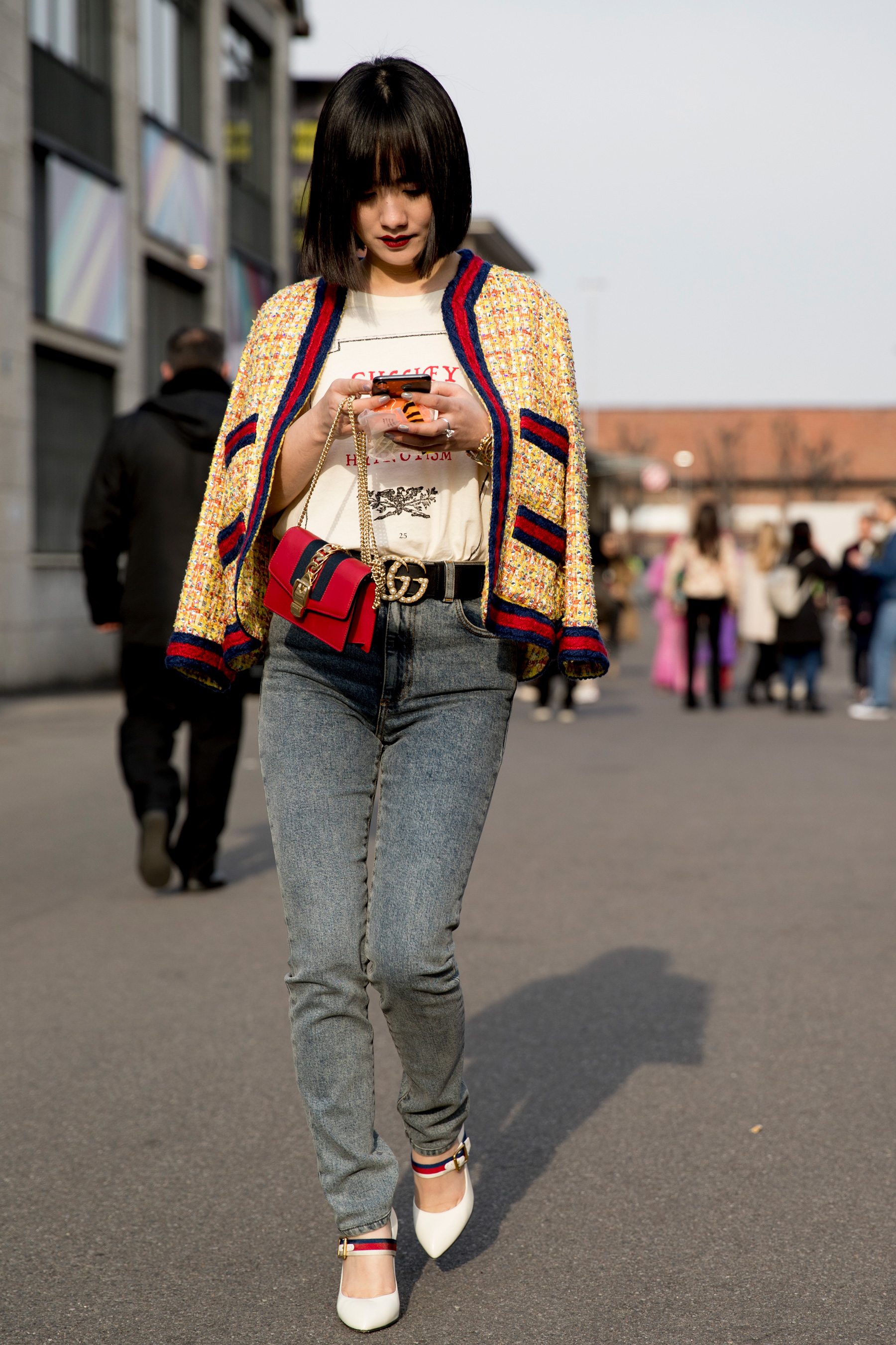 Milan Fashion Week Street Style Fall 2018 Day 1 - The Impression