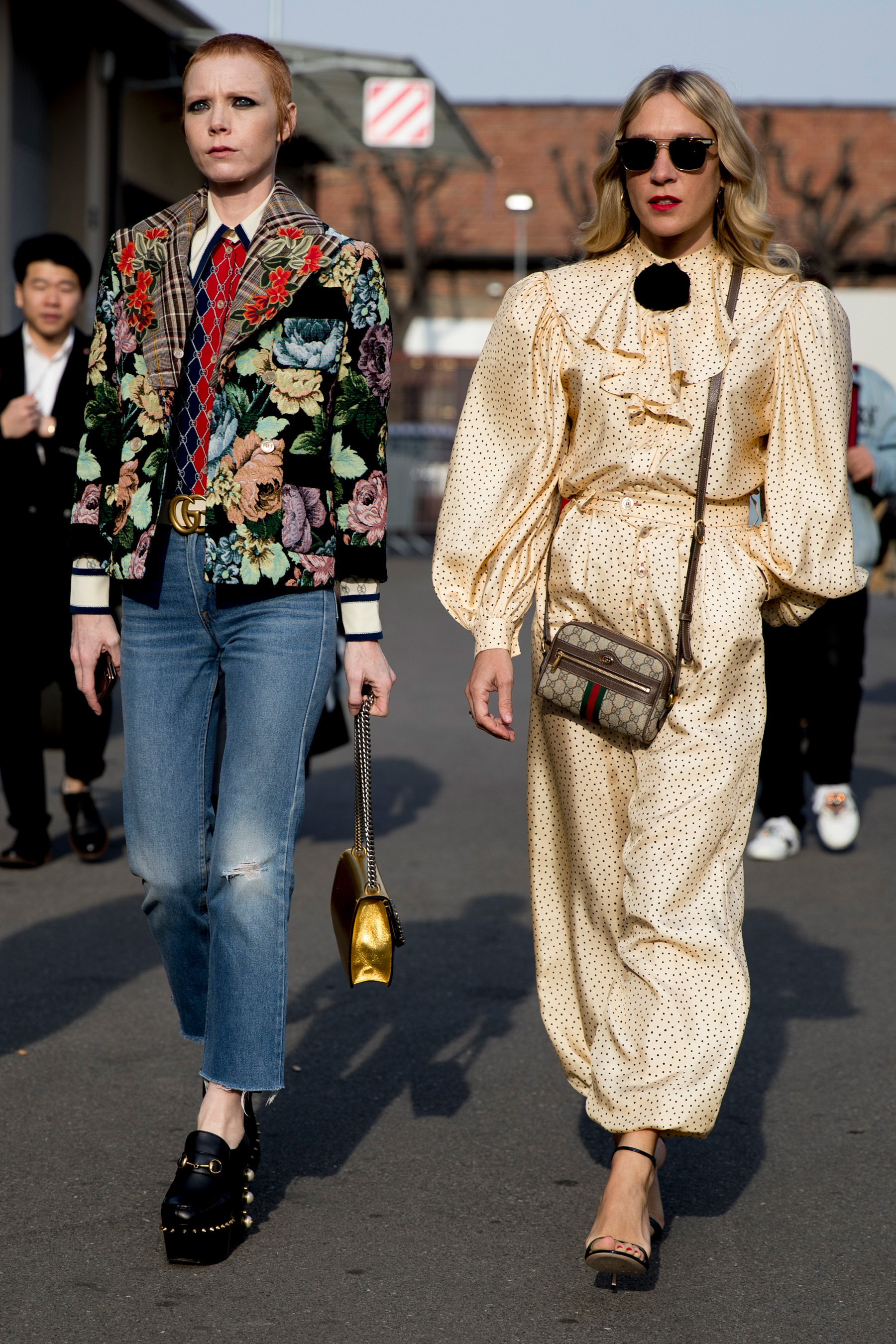 Milan Fashion Week Street Style Fall 2018 Day 1 - The Impression