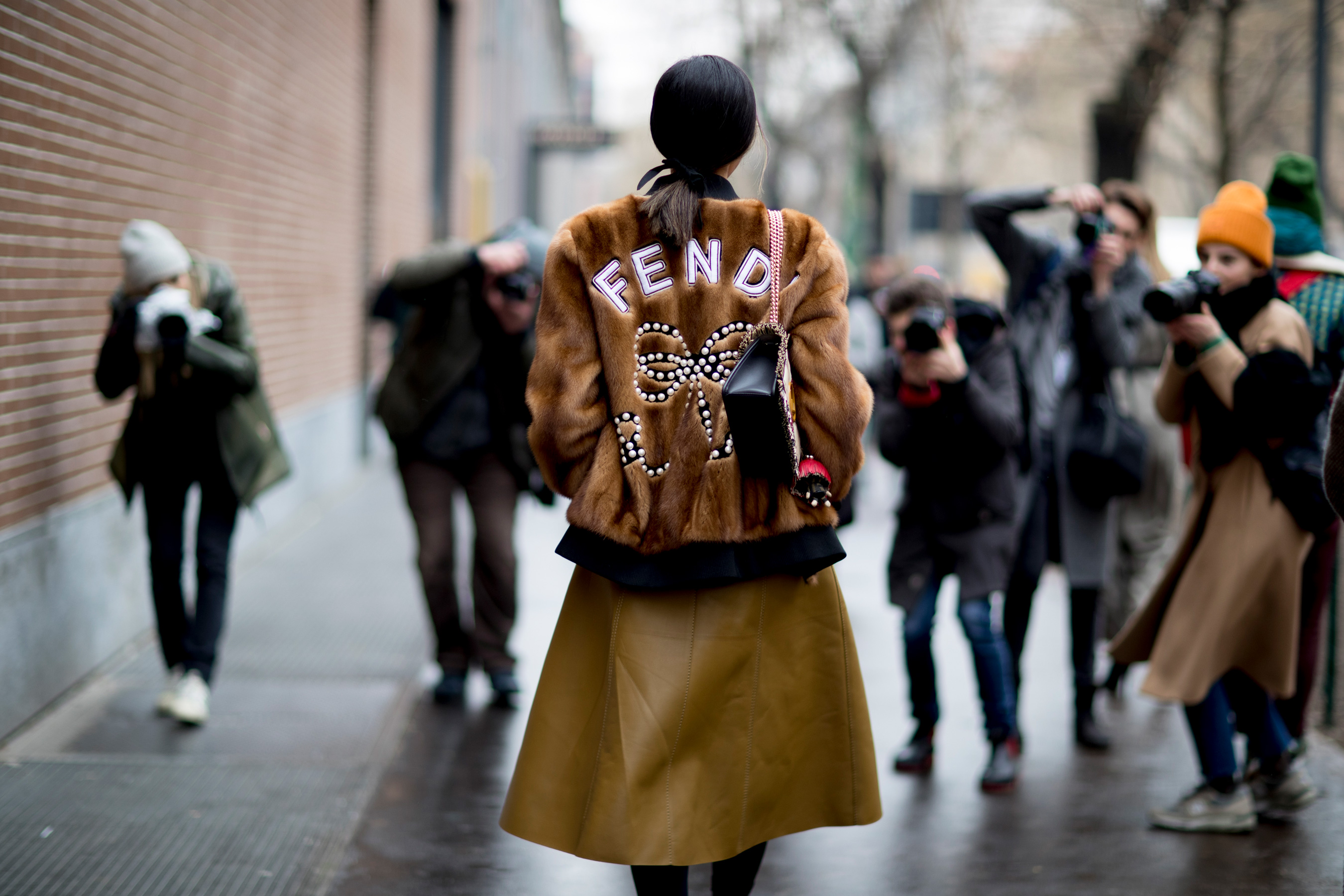 Milan Fashion Week Street Style Fall 2018 Day 2 - The Impression