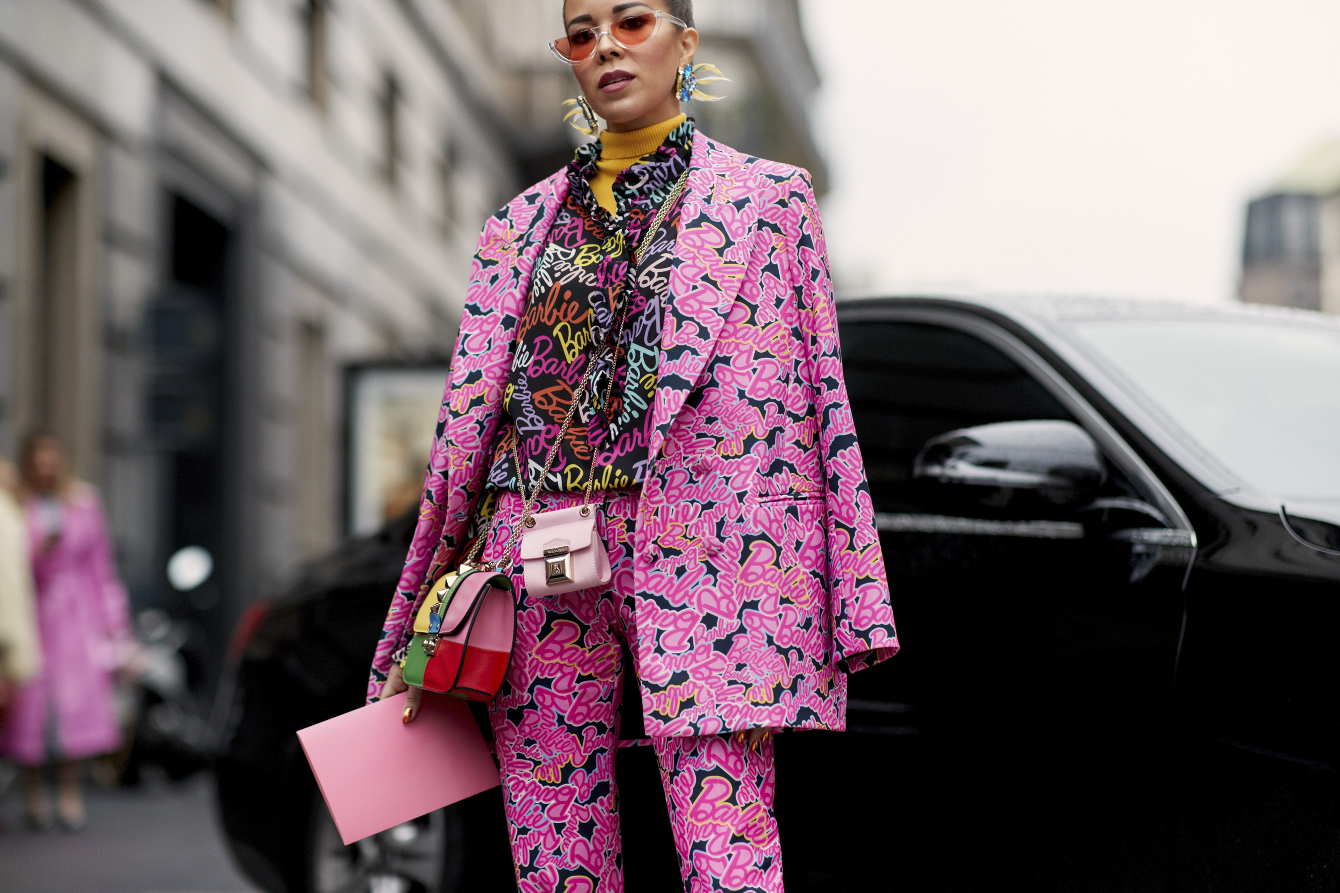 Milan Fashion Week Street Style Fall 2018 Day 3 Cont.