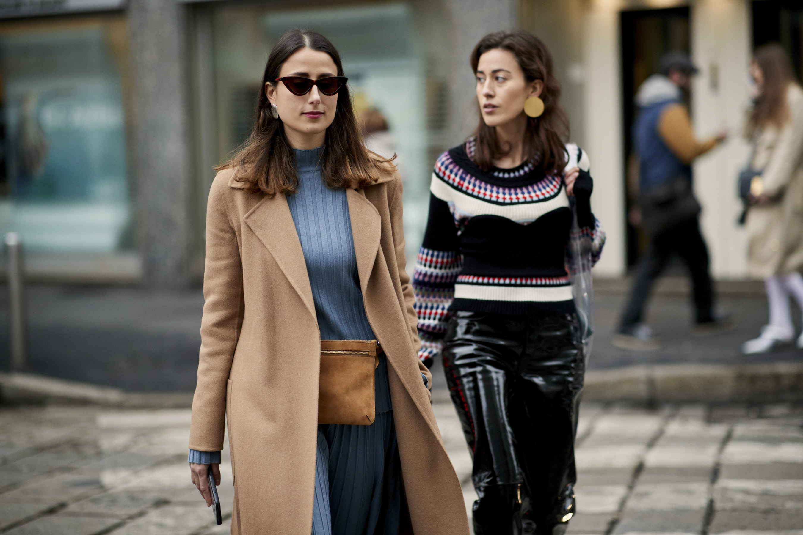 Milan Fashion Week Street Style Fall 2018 Day 3 Cont.