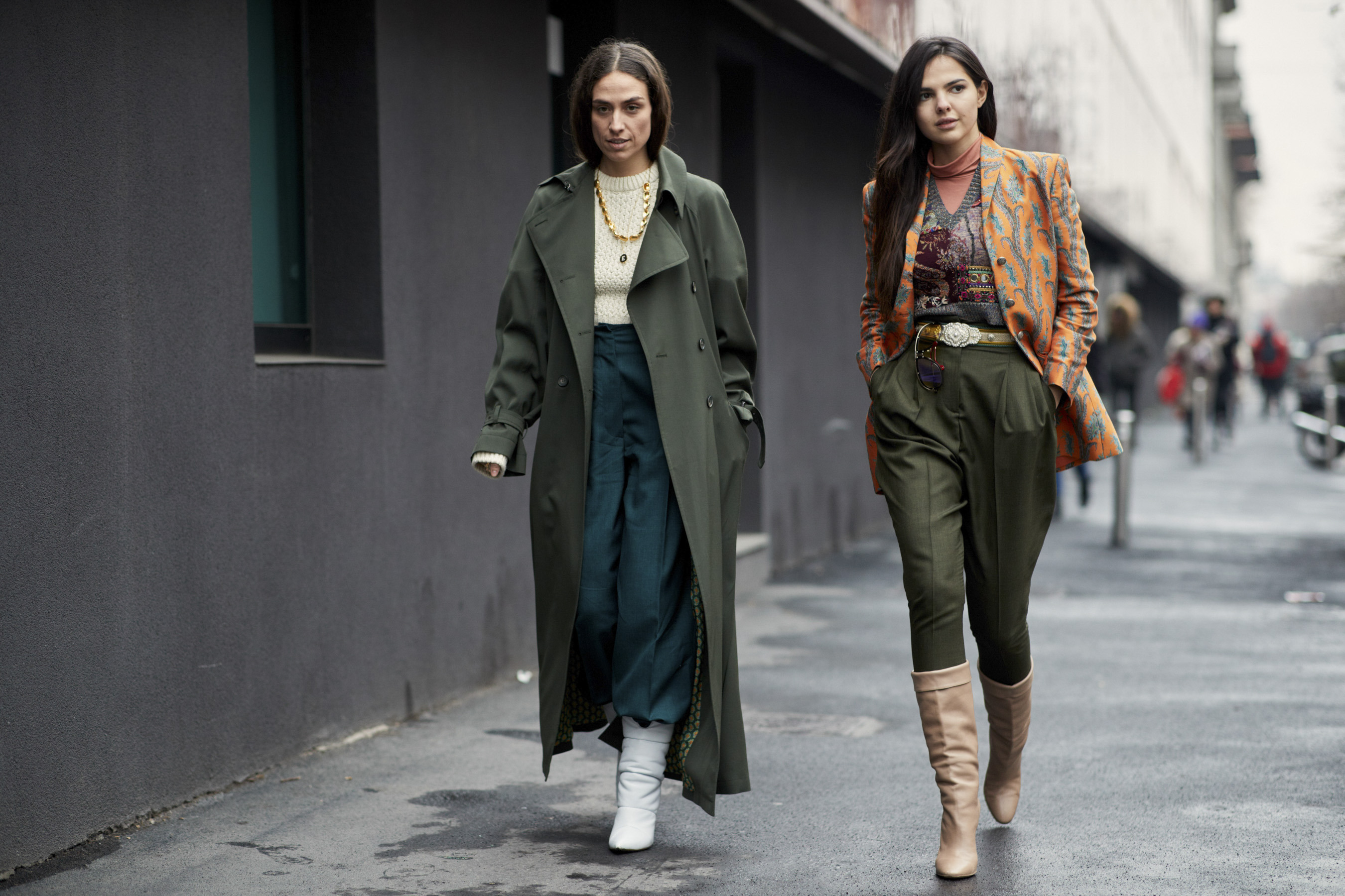 Milan Fashion Week Street Style Fall 2018 Day 3 Cont.