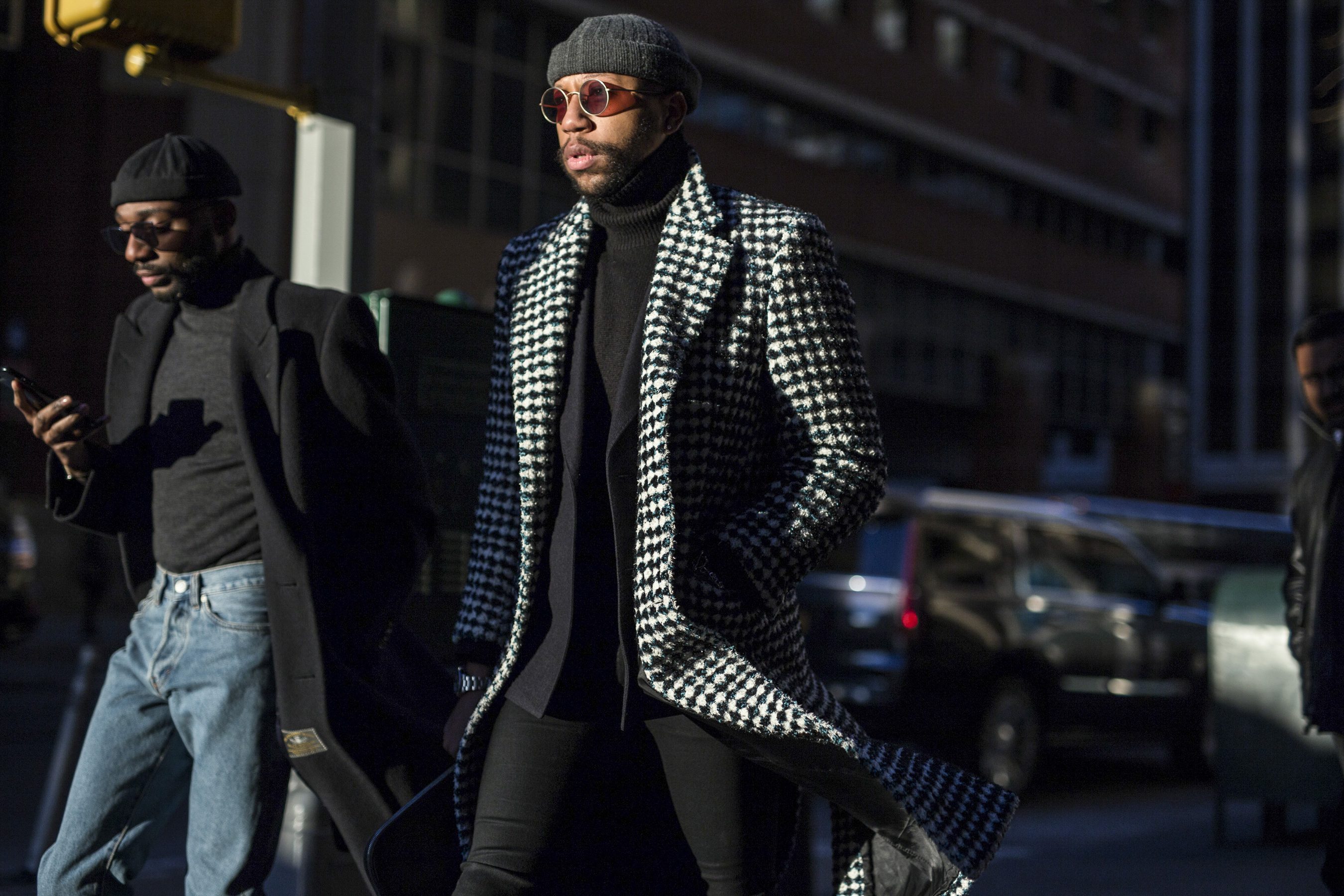 New York Fashion Week Men's Street Style Fall 2018 Day 1