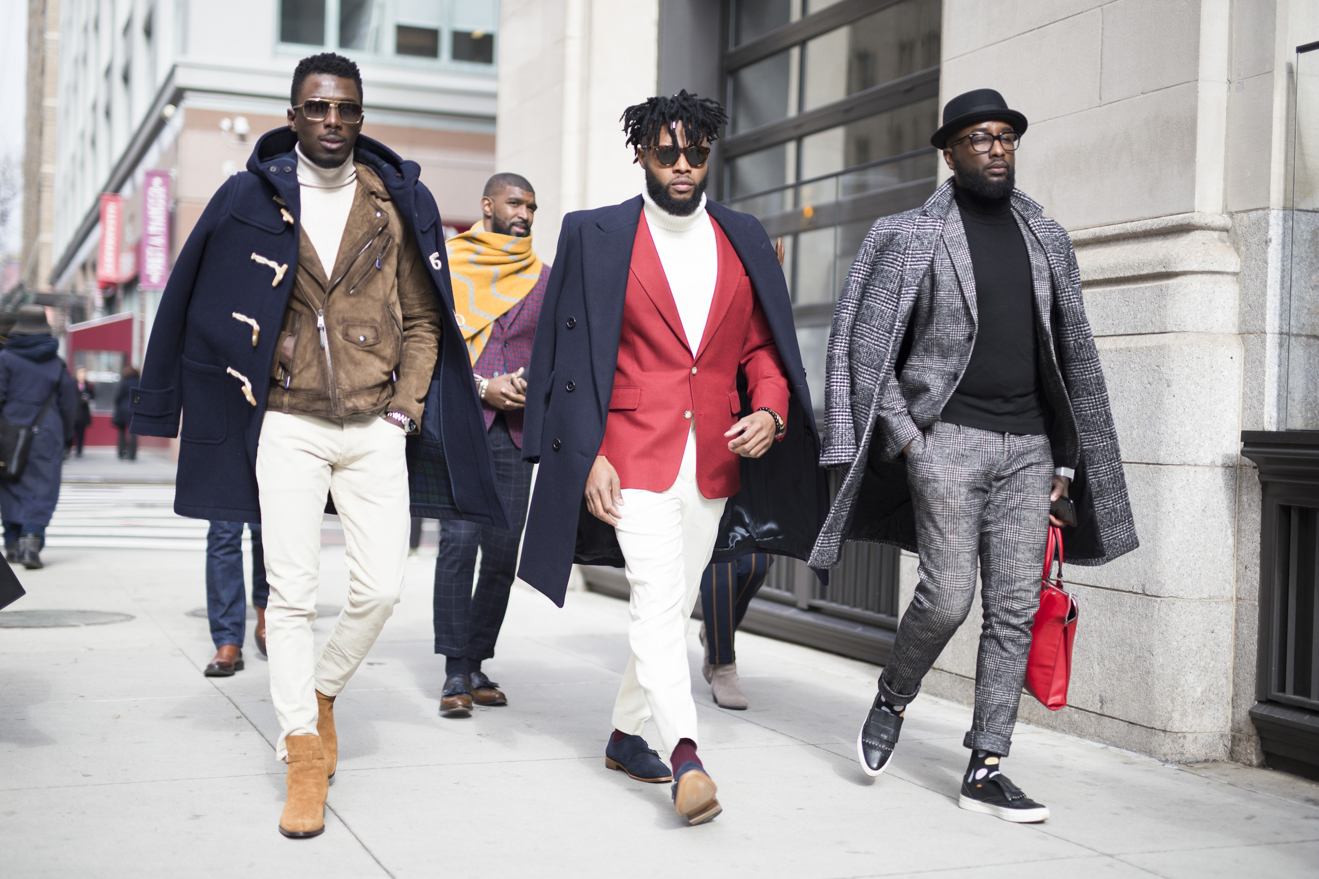 New York Fashion Week Men's Street Style Fall 2018 Day 2