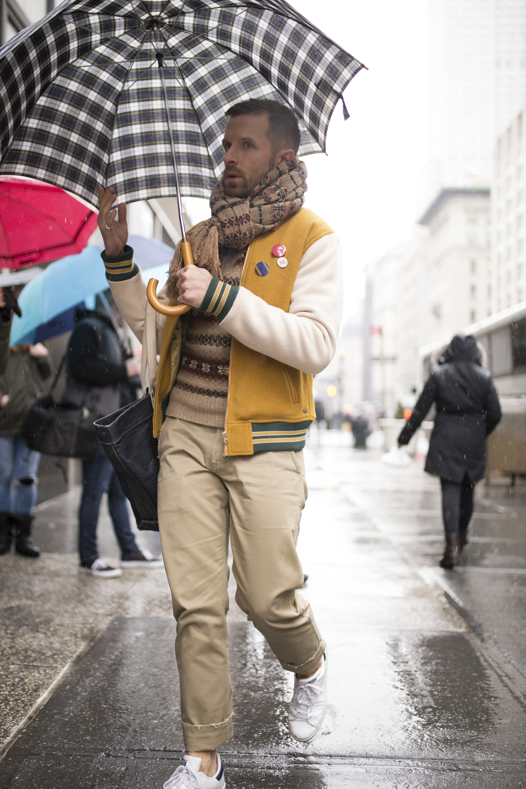 New York Men's Fashion Week Street Style Fall 2018 Day 3
