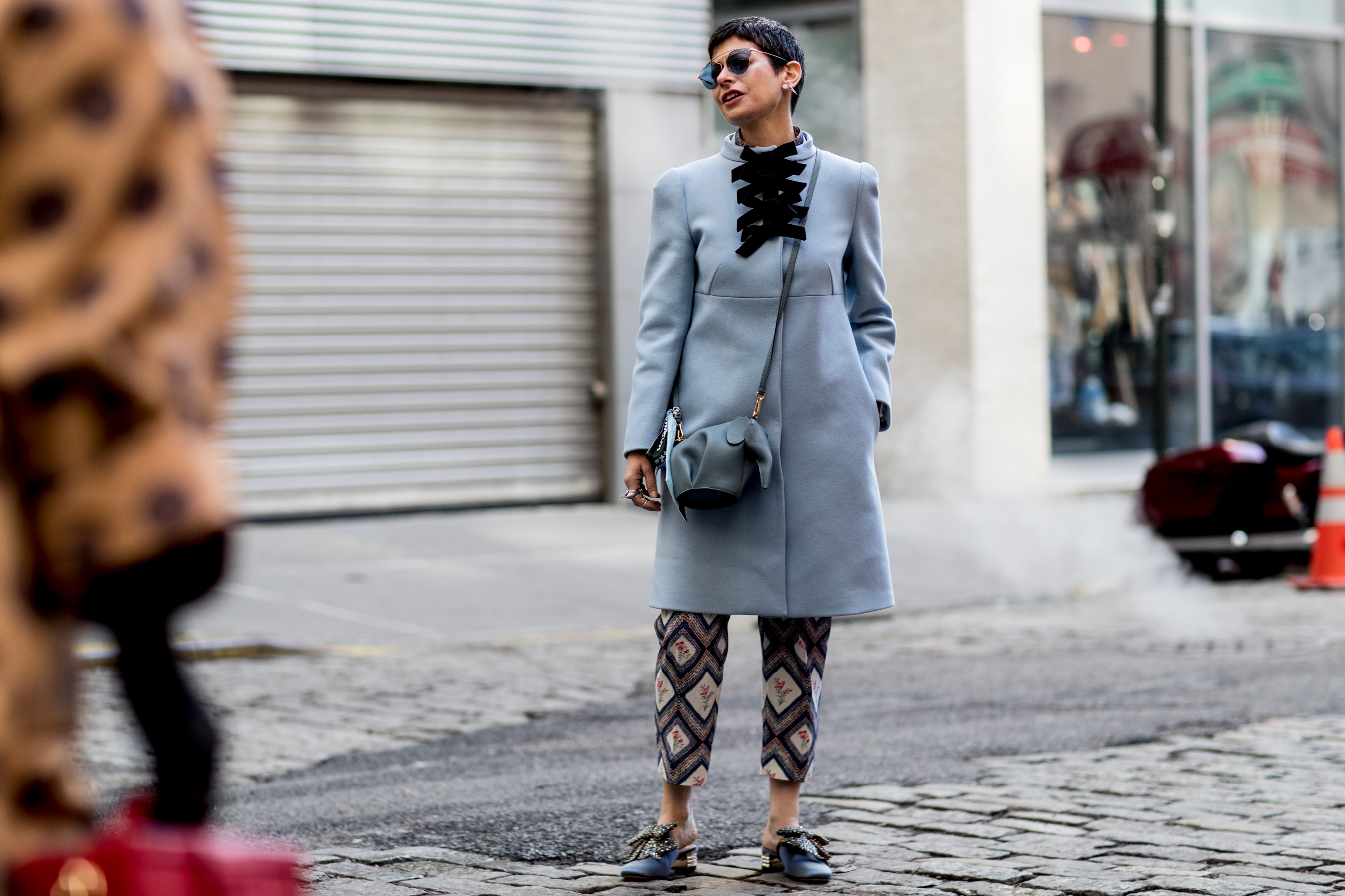 New York Fashion Week Street Style Fall 2018 Day 6