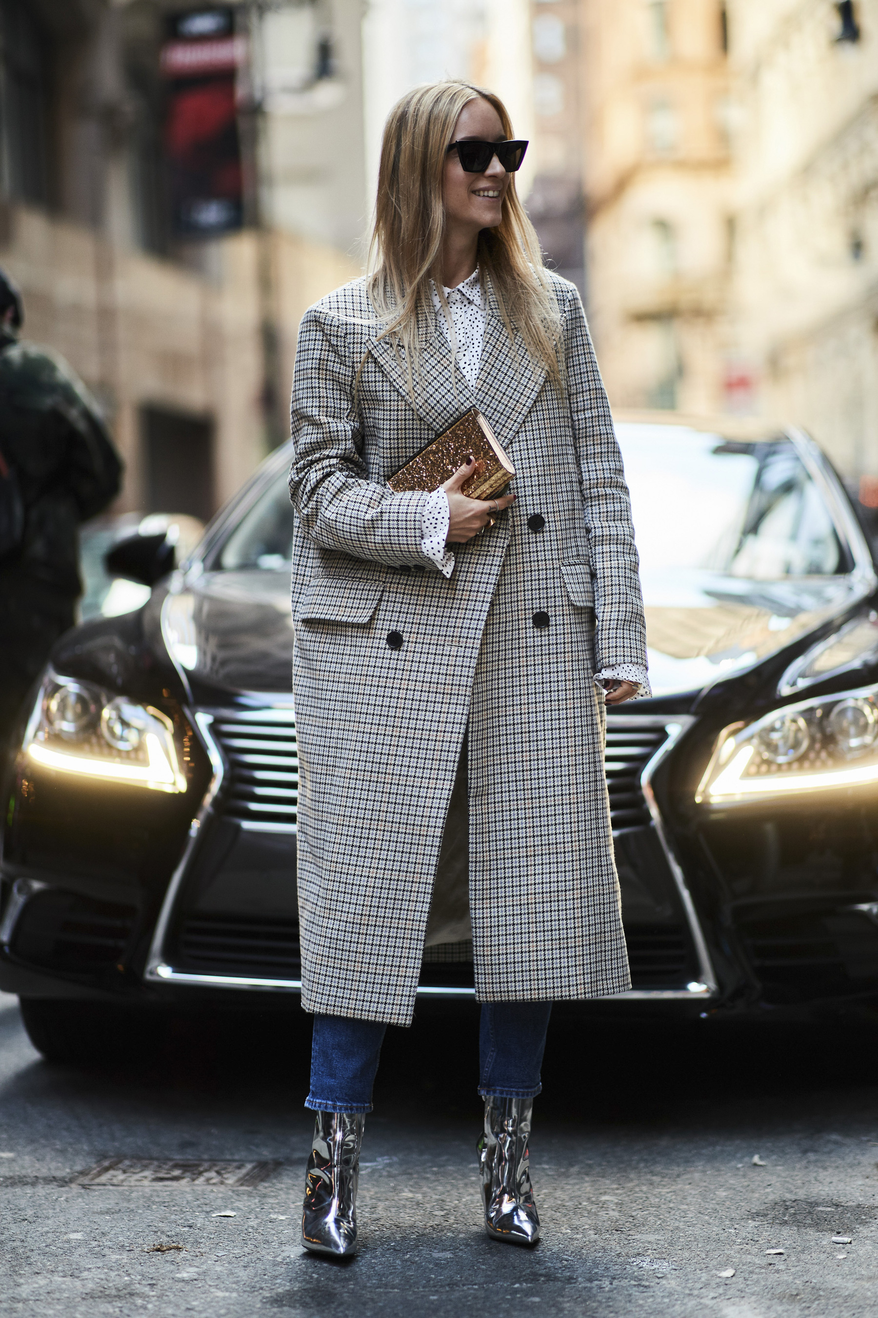 New York Fashion Week Street Style Fall 2018 Day 1 Cont.