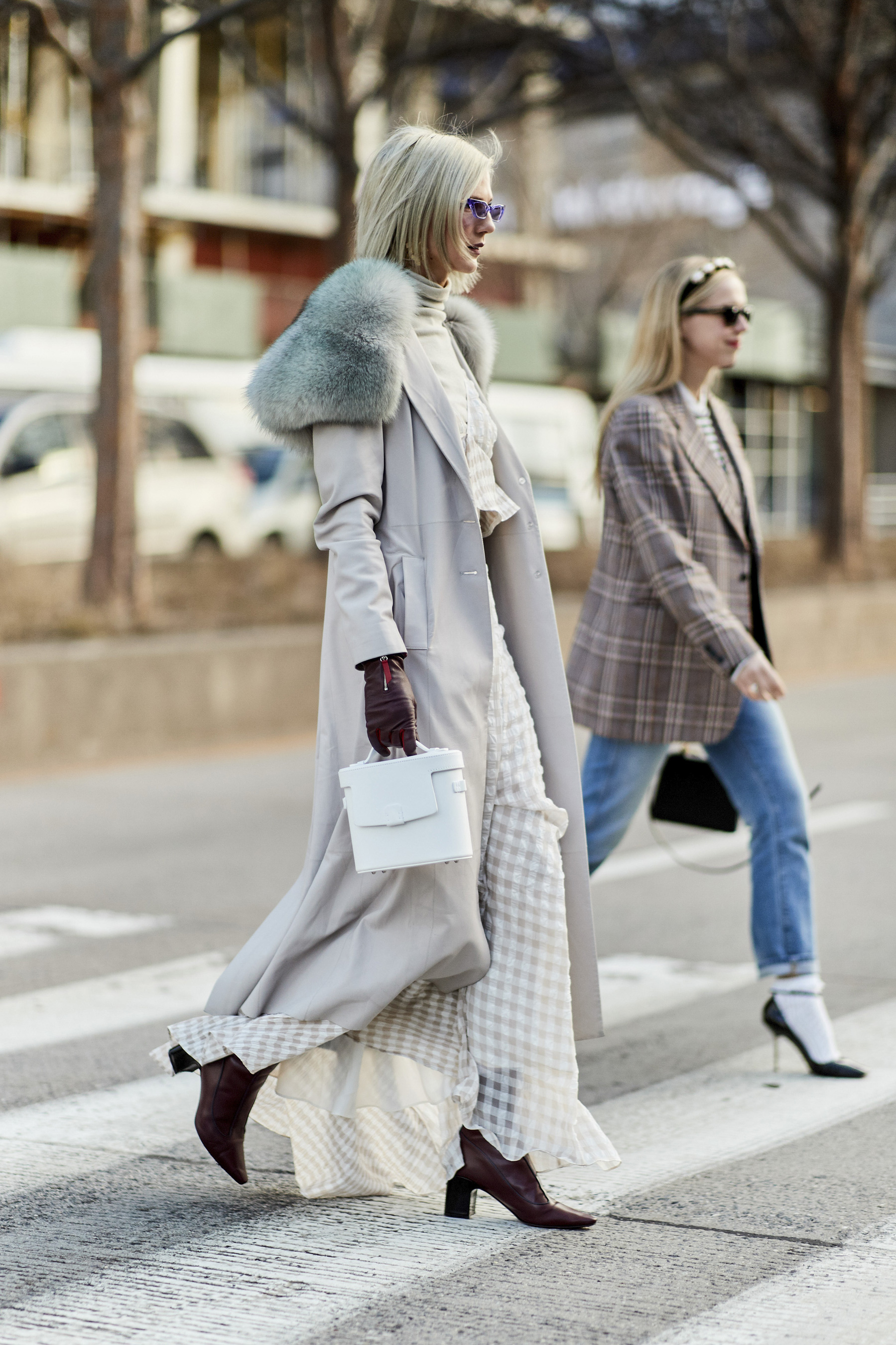 New York Fashion Week Street Style Fall 2018 Day 1 Cont.