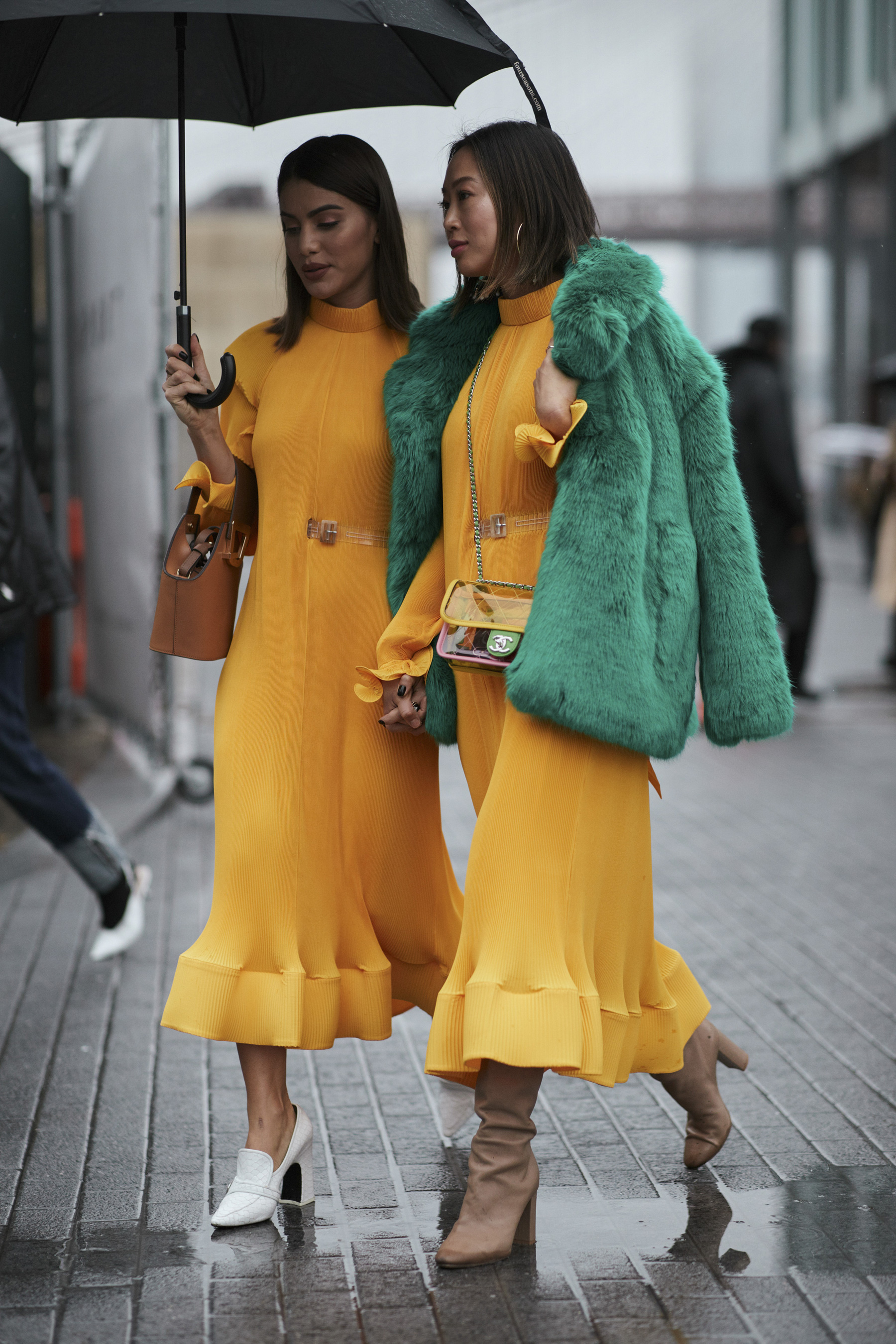 New York Fashion Week Street Style Fall 2018 Day 4 Cont.