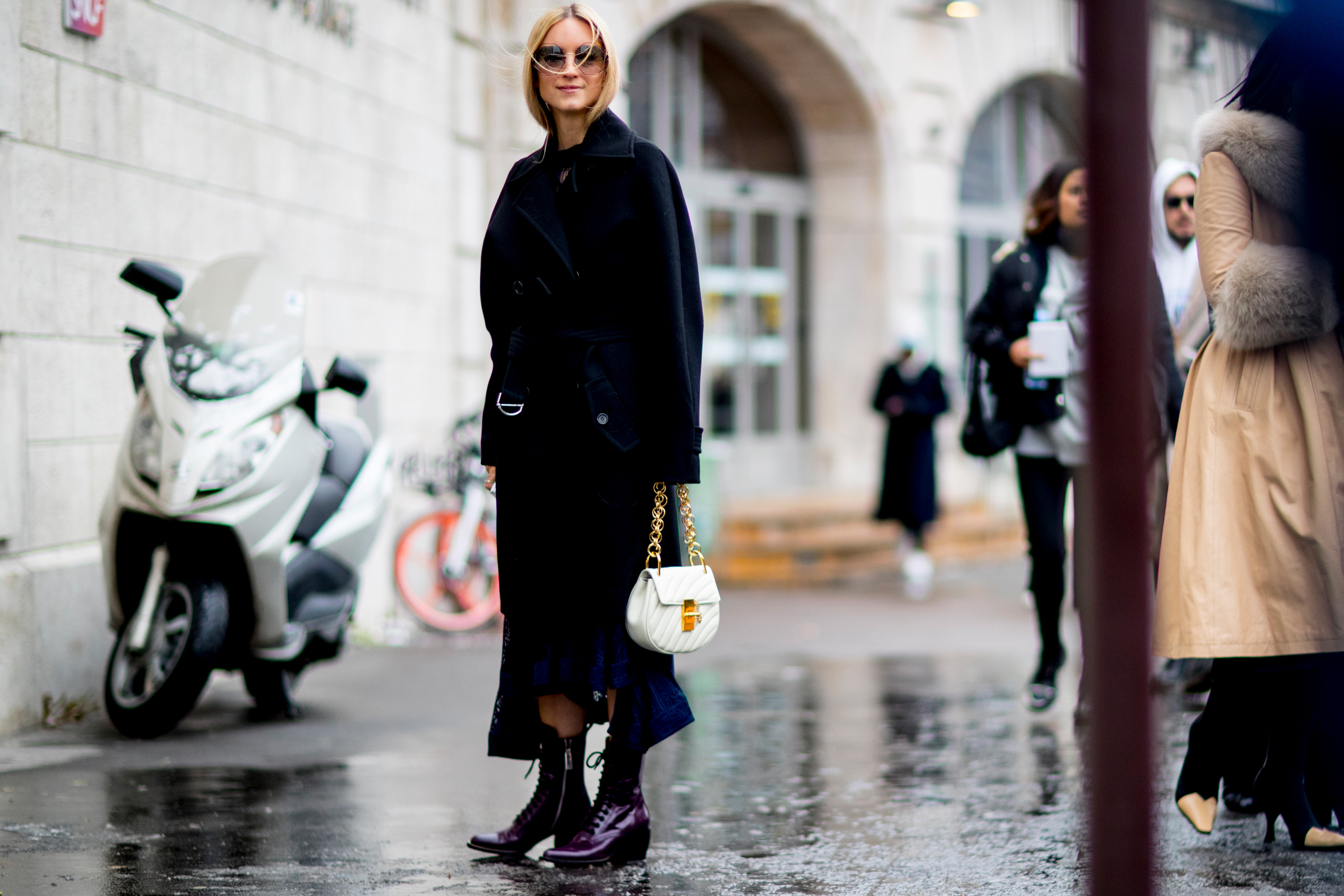 Paris Fashion Week Street Style Fall 2018 Day 3 - The Impression