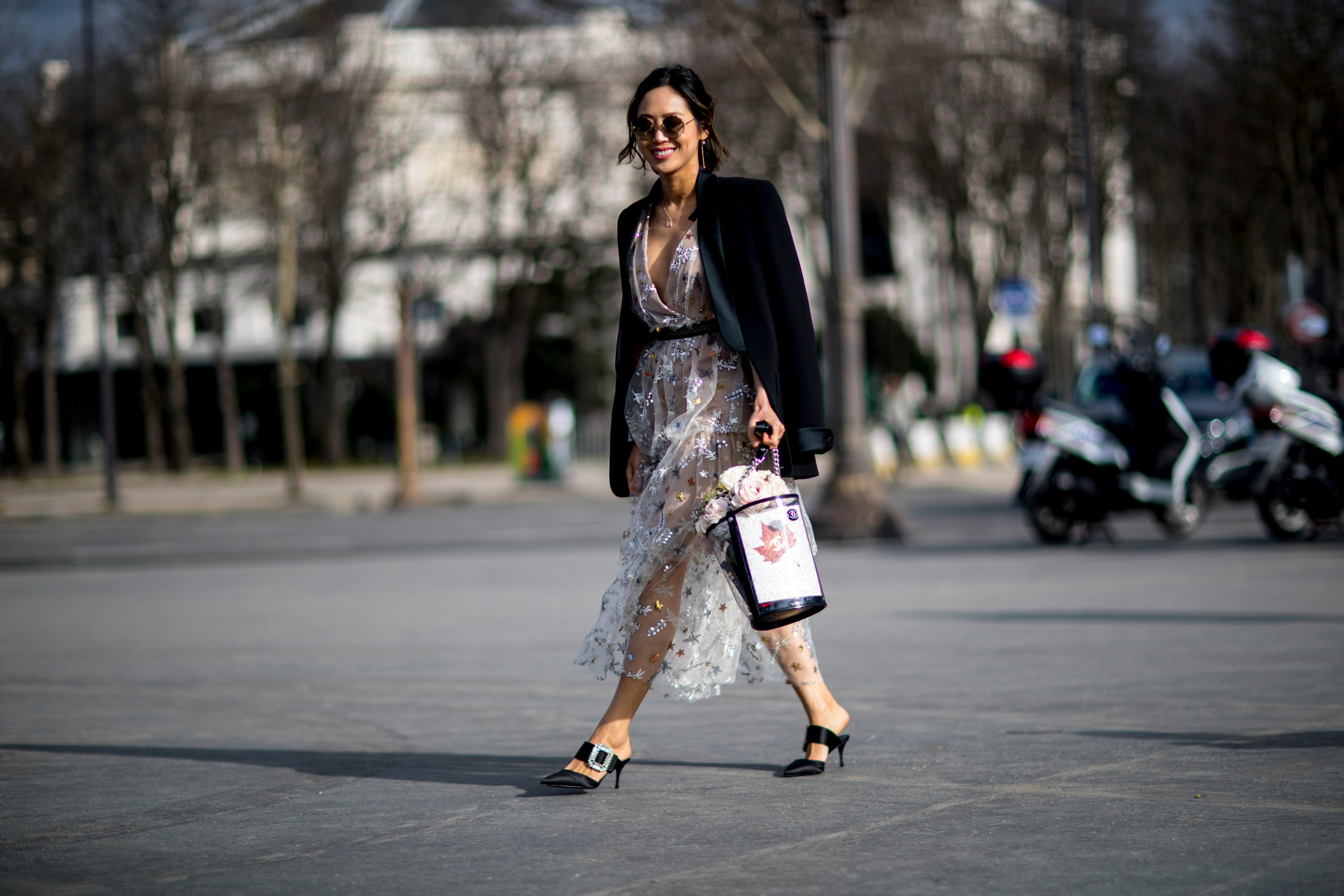 Paris Fashion Week Street Style Fall 2018 Day 3 - The Impression