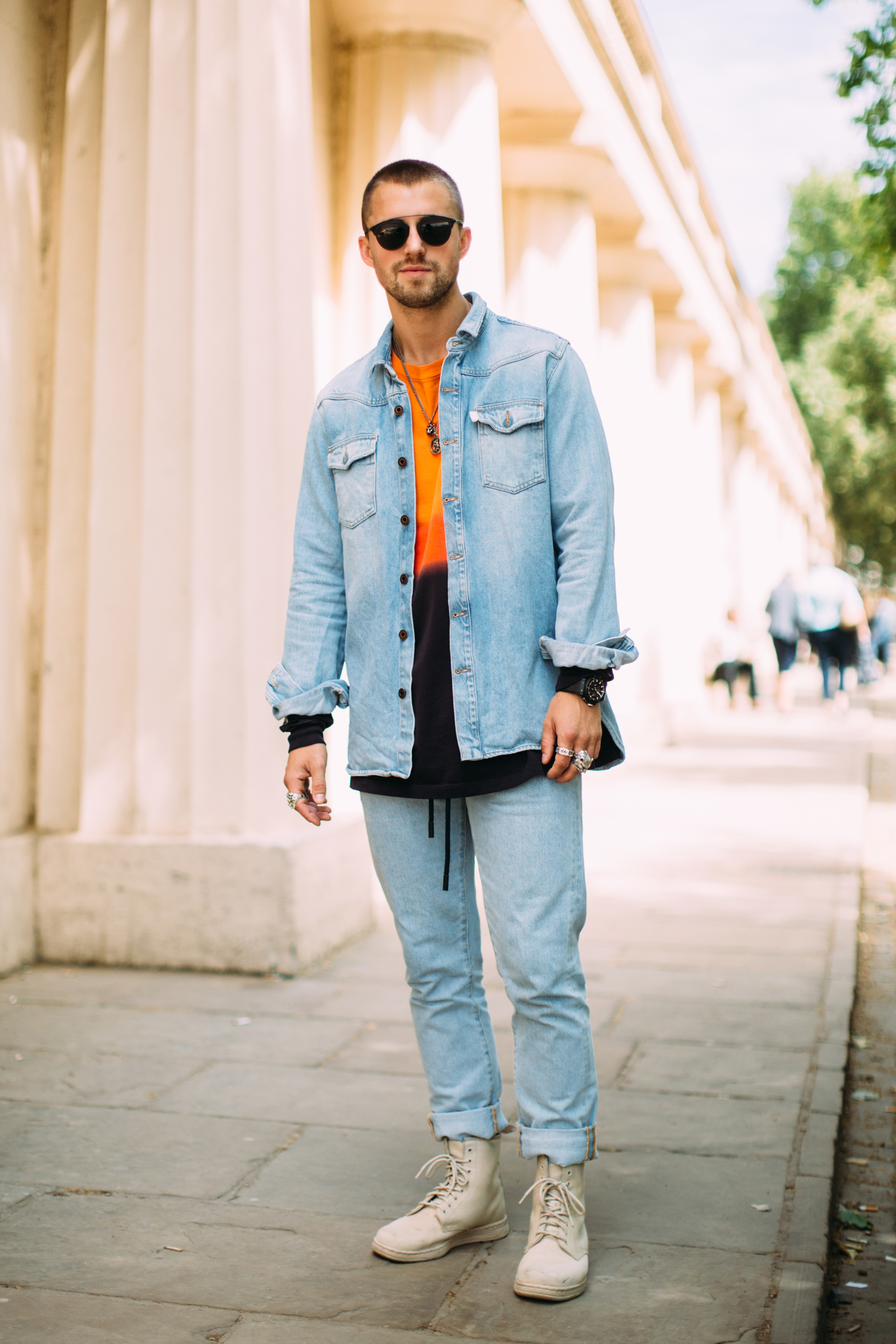 London Men's Street Style Fall 2019 Day 3 - The Impression