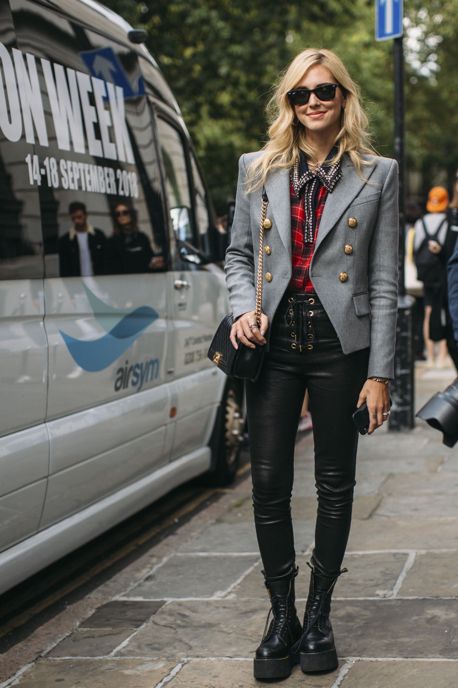 London Fashion Week Street Style Spring 2019 Day 2 - The Impression
