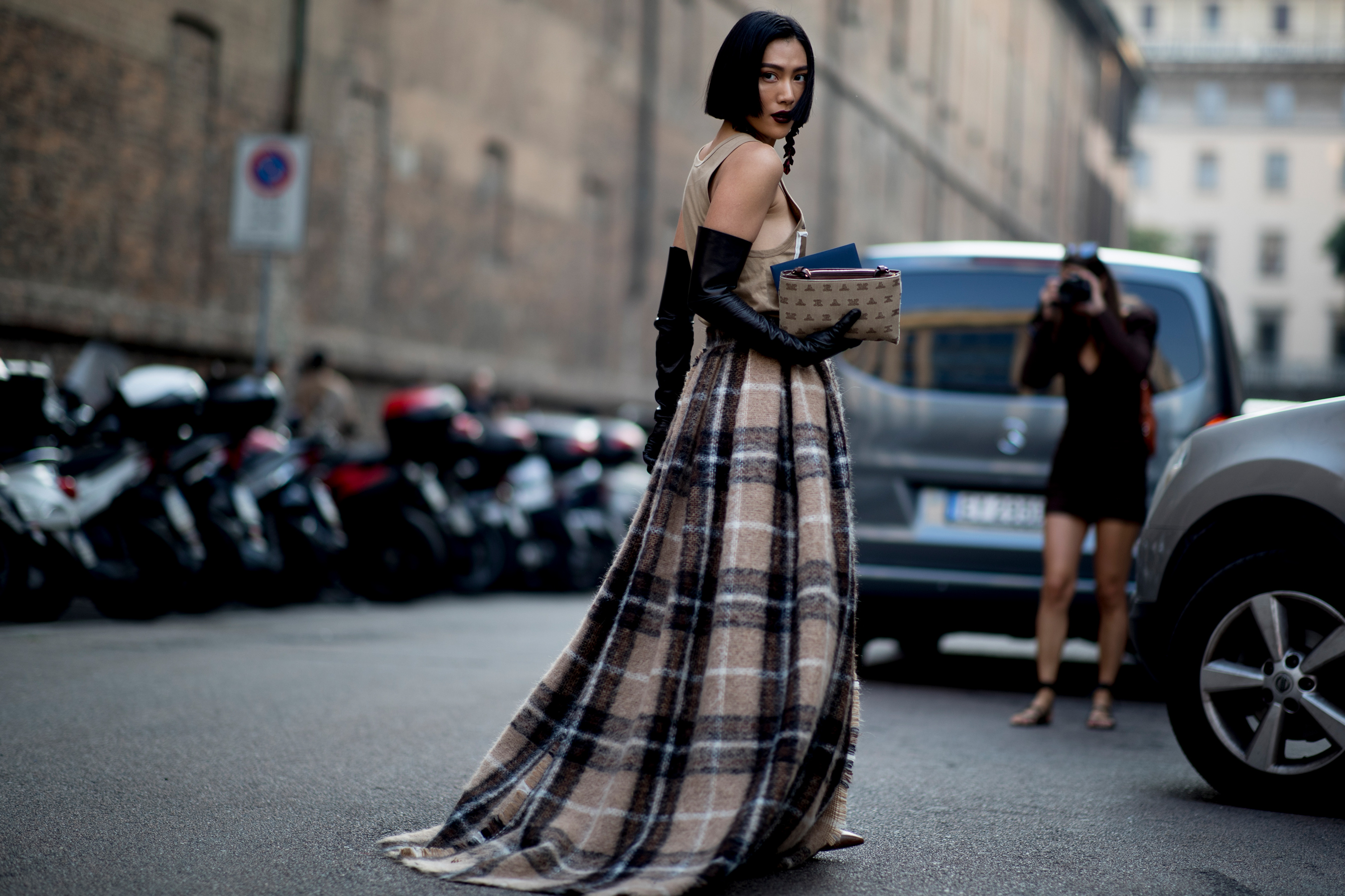 Milan Fashion Week Street Style Spring 2019 Day 1