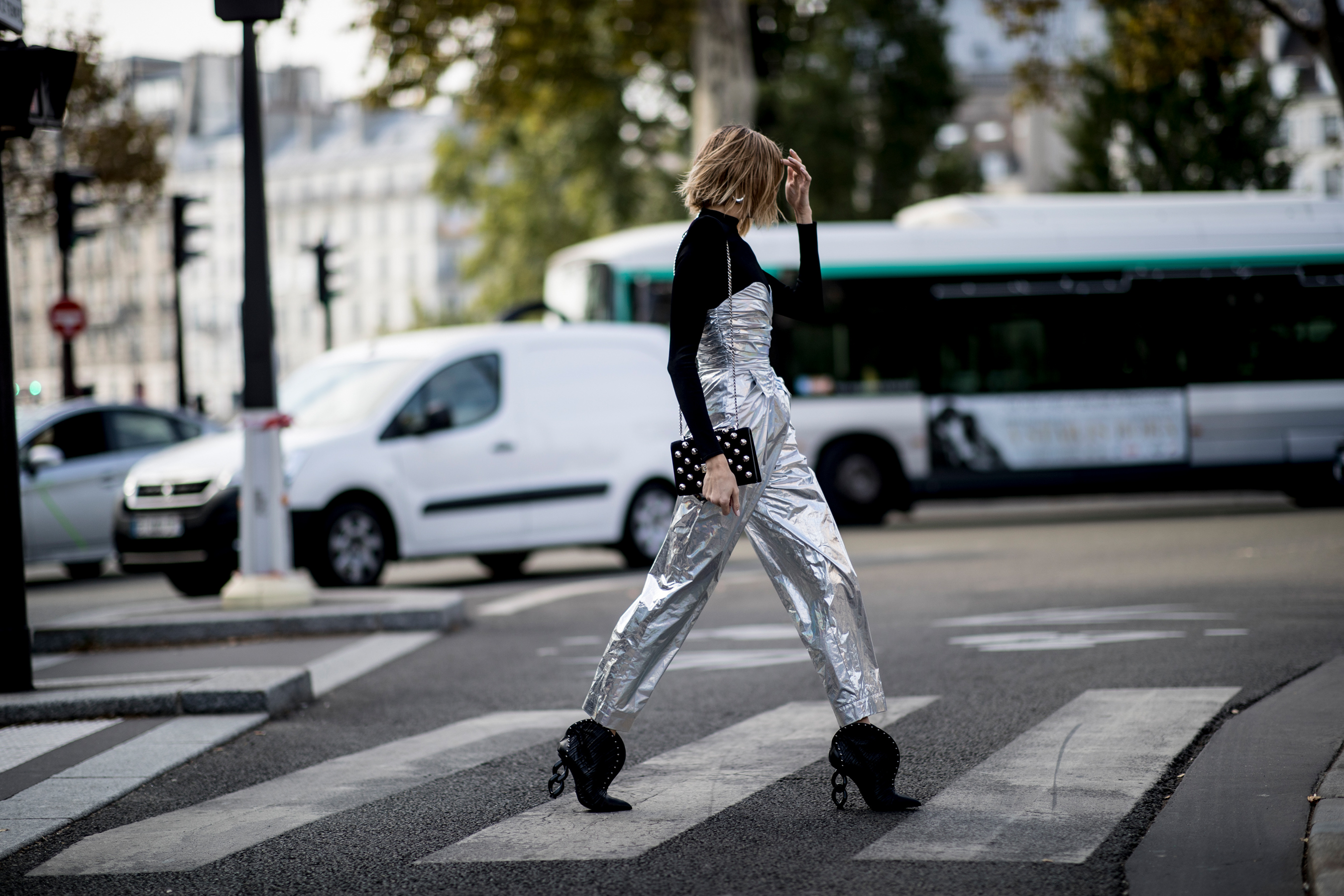 Paris Fashion Week Street Style Spring 2019 Day 5 - The Impression
