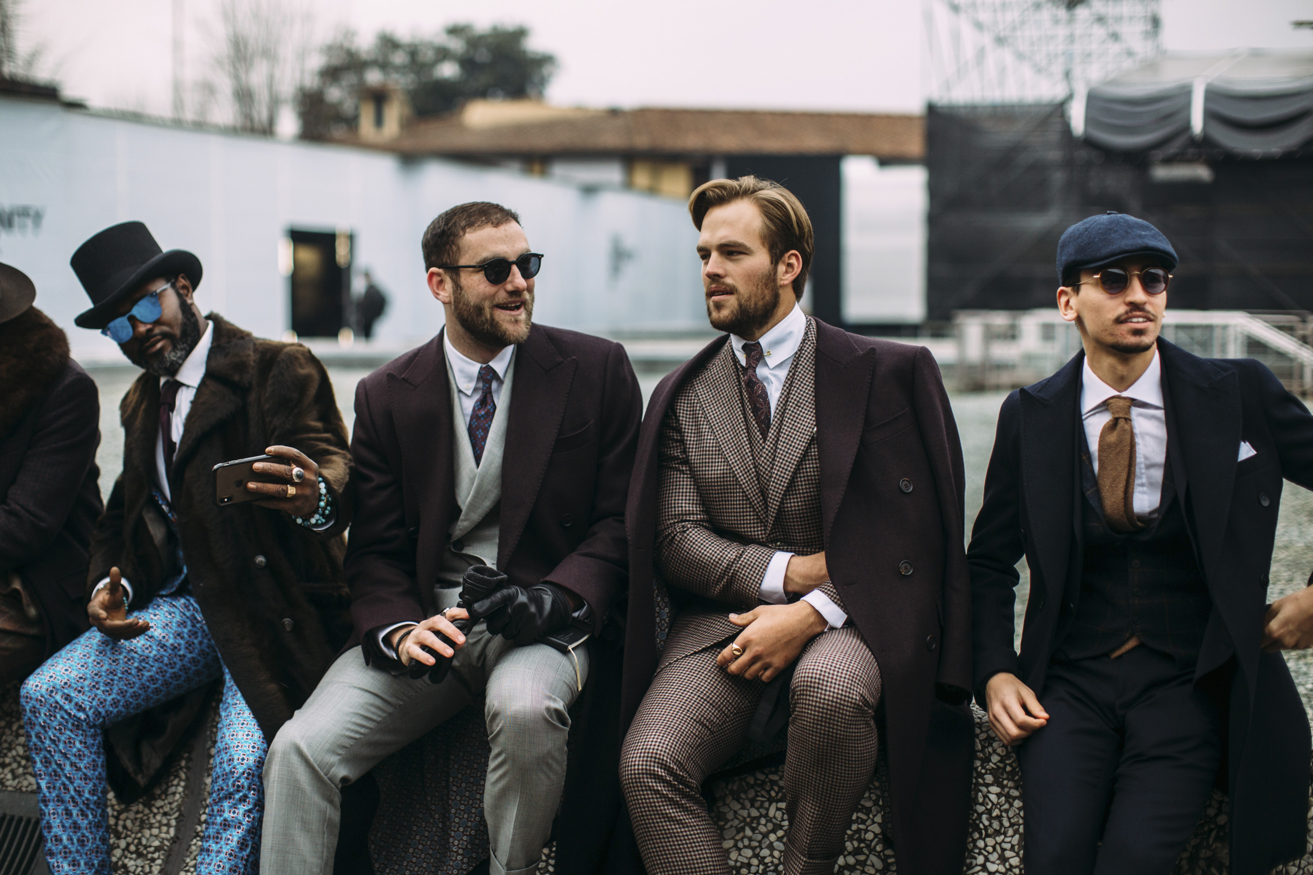 Firenze Pitti Uomo Men's Street Style Fall 2019 More Of Day 1