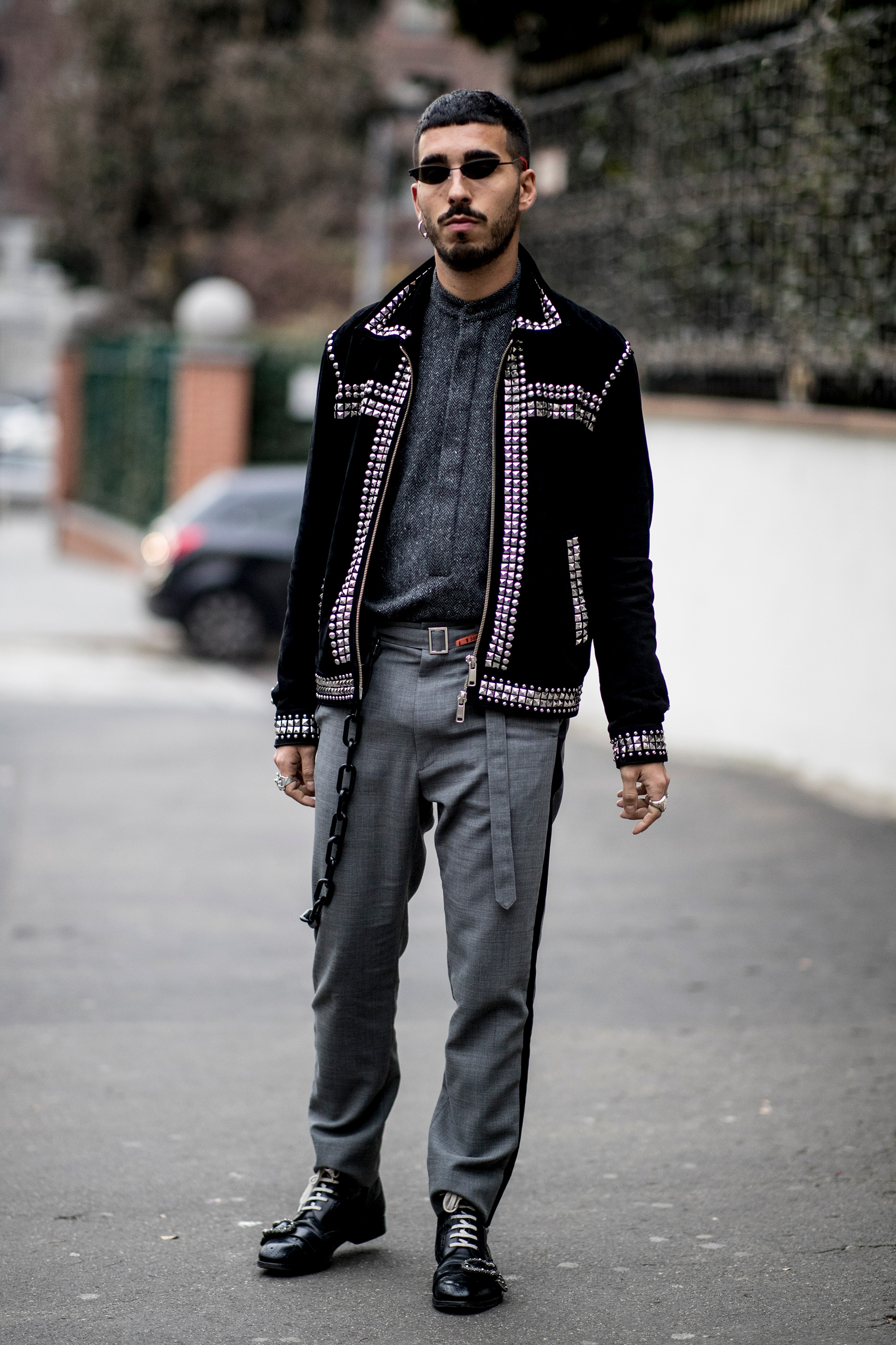 No Street Day 1 Fall 2019 Men's Fashion Show backstage