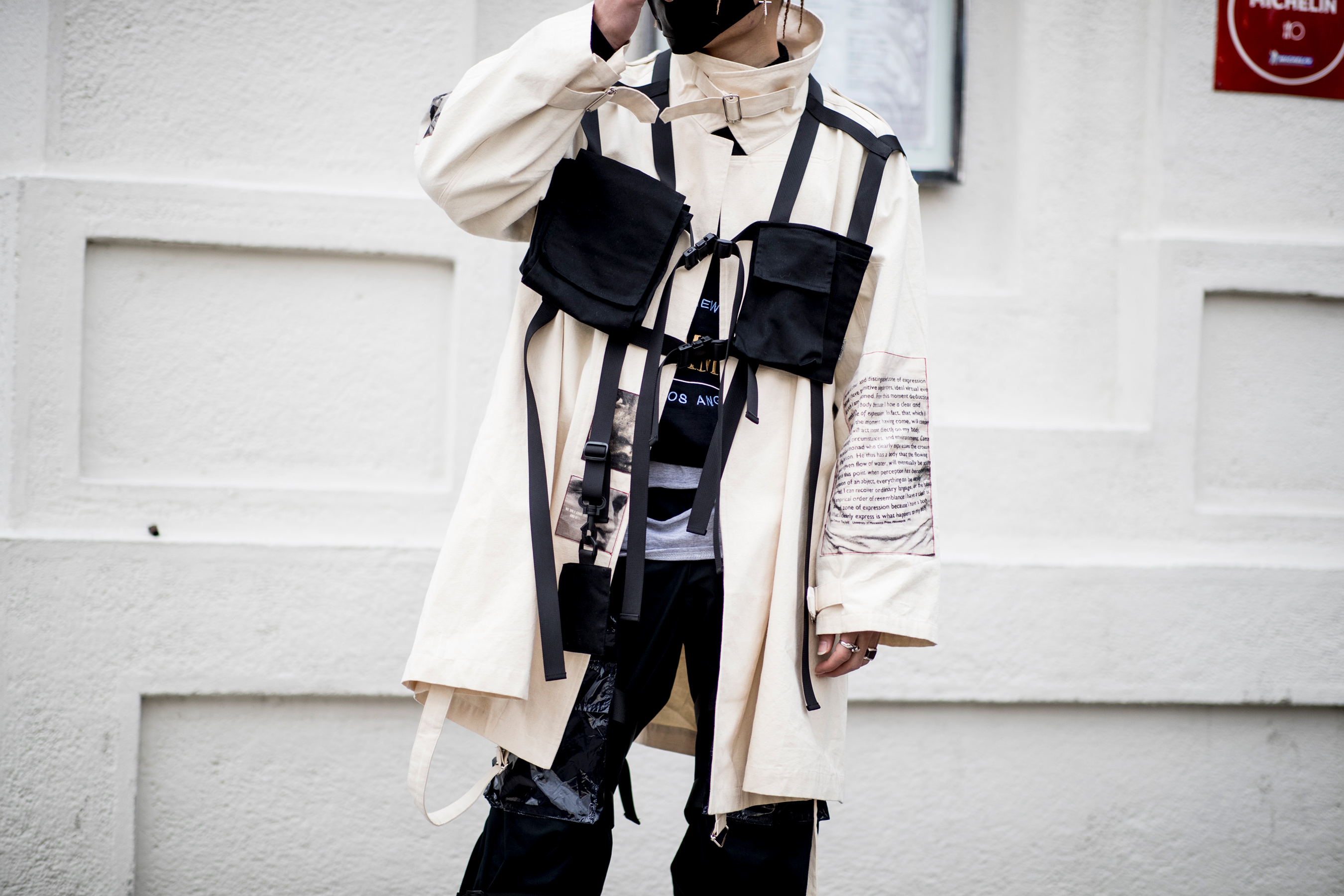 No Street Day 1 Fall 2019 Men's Fashion Show backstage