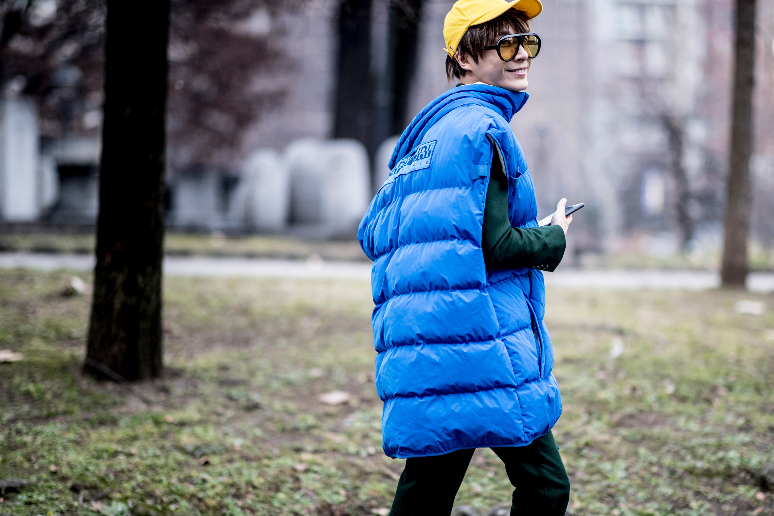 No Street Day 1 Fall 2019 Men's Fashion Show backstage